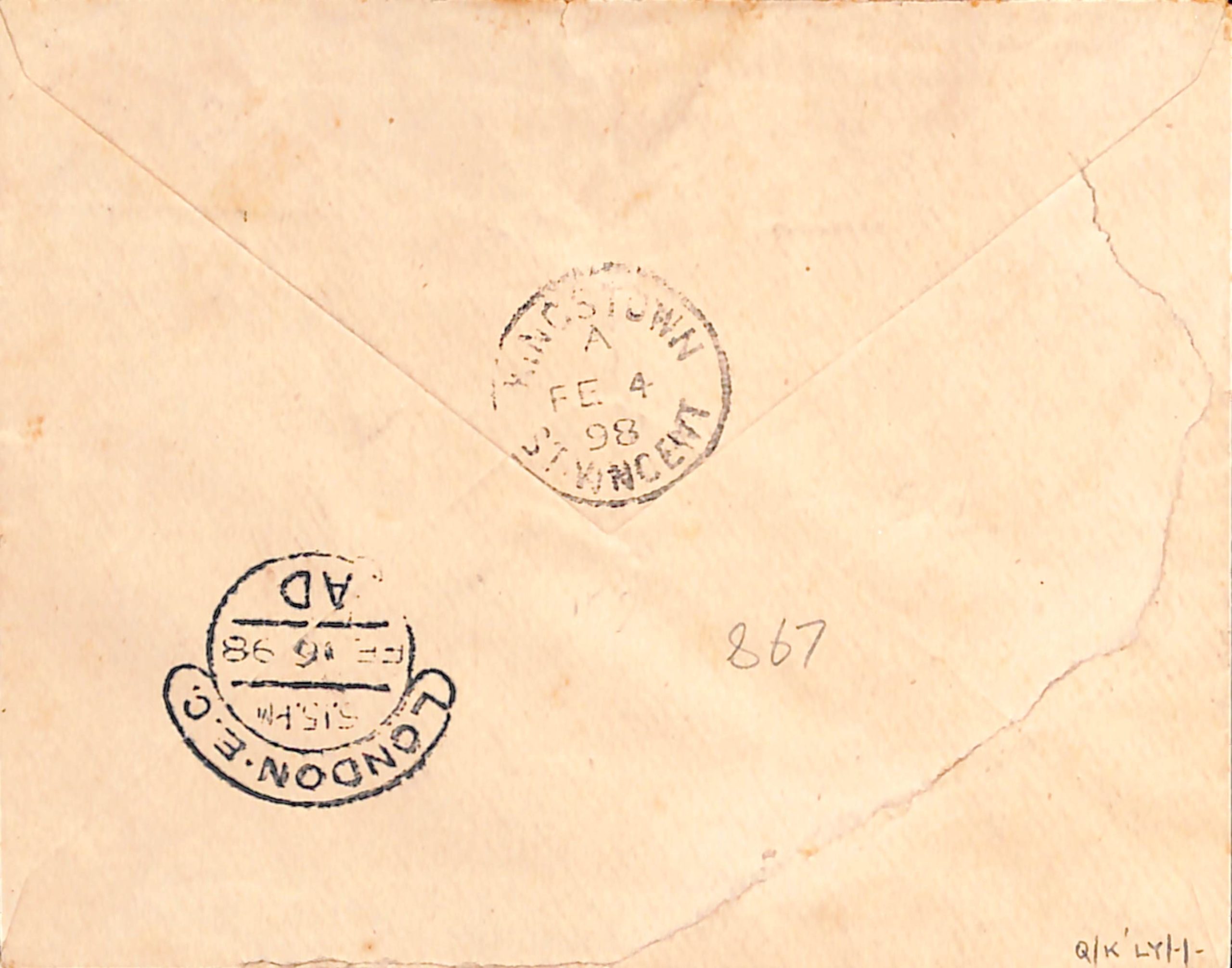 St Vincent 1898