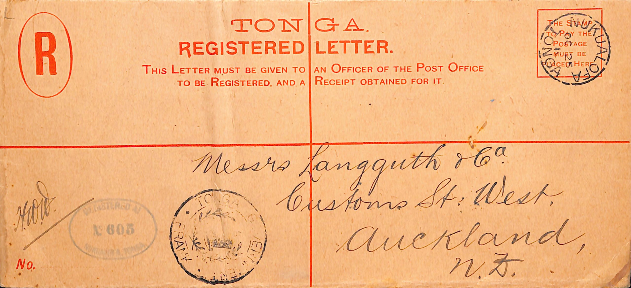 Tonga 1910