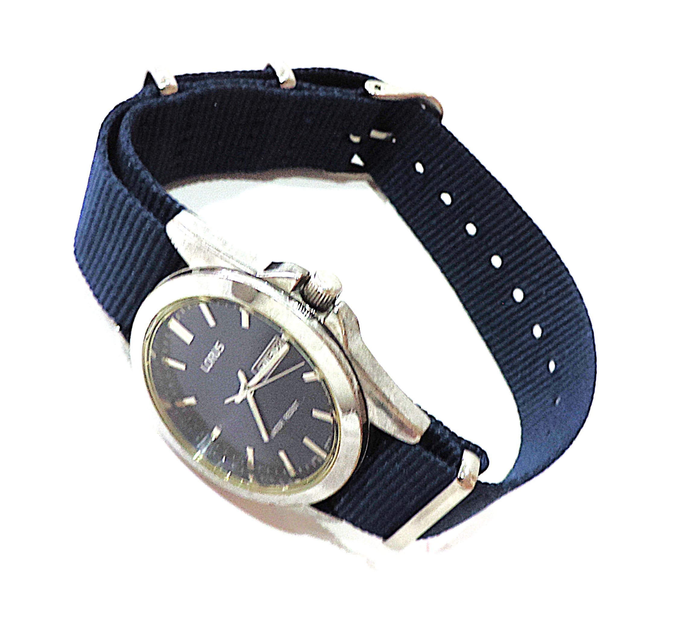 Lorus Day Date Sports Watch VJ33-X001 - Working New Battery