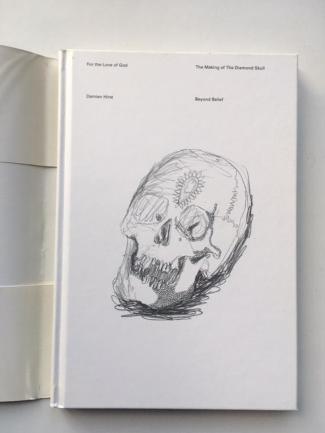 Damien Hirst (b 1965) For The Love God, Diamond Encrusted Skull, Hardback, 1st Ed, 2008, Sold Out