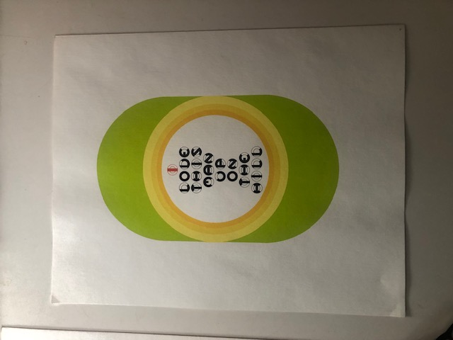 Gerald Laing (1036-2011). Poems By G Golinkova. Signed and Numbered Screenprint.