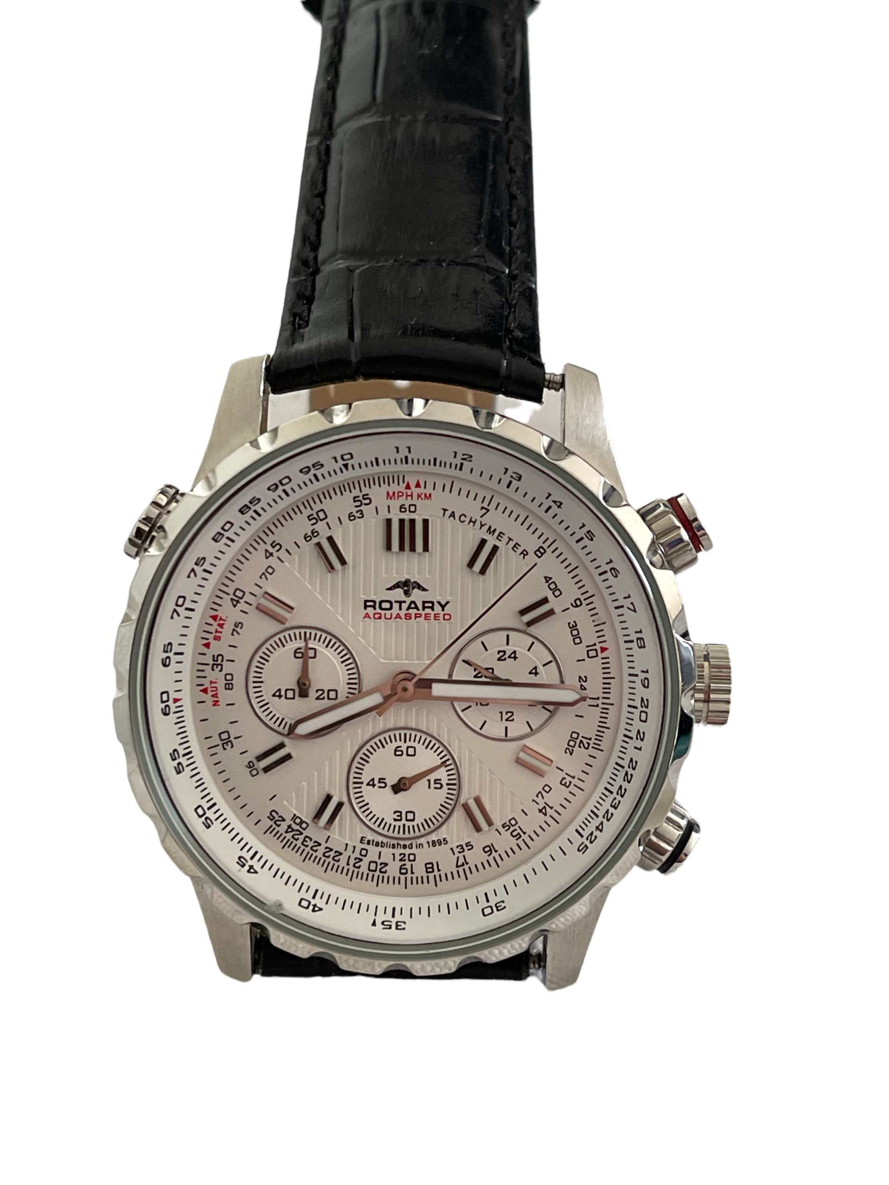 Rotary Men's Chronograph surplus stock from our private jet charter r