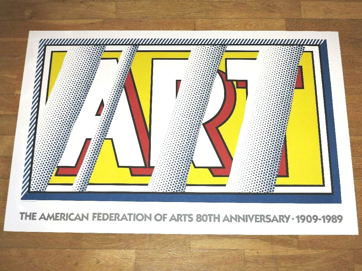 Roy Lichtenstein Pop Art Poster Art/Reflections