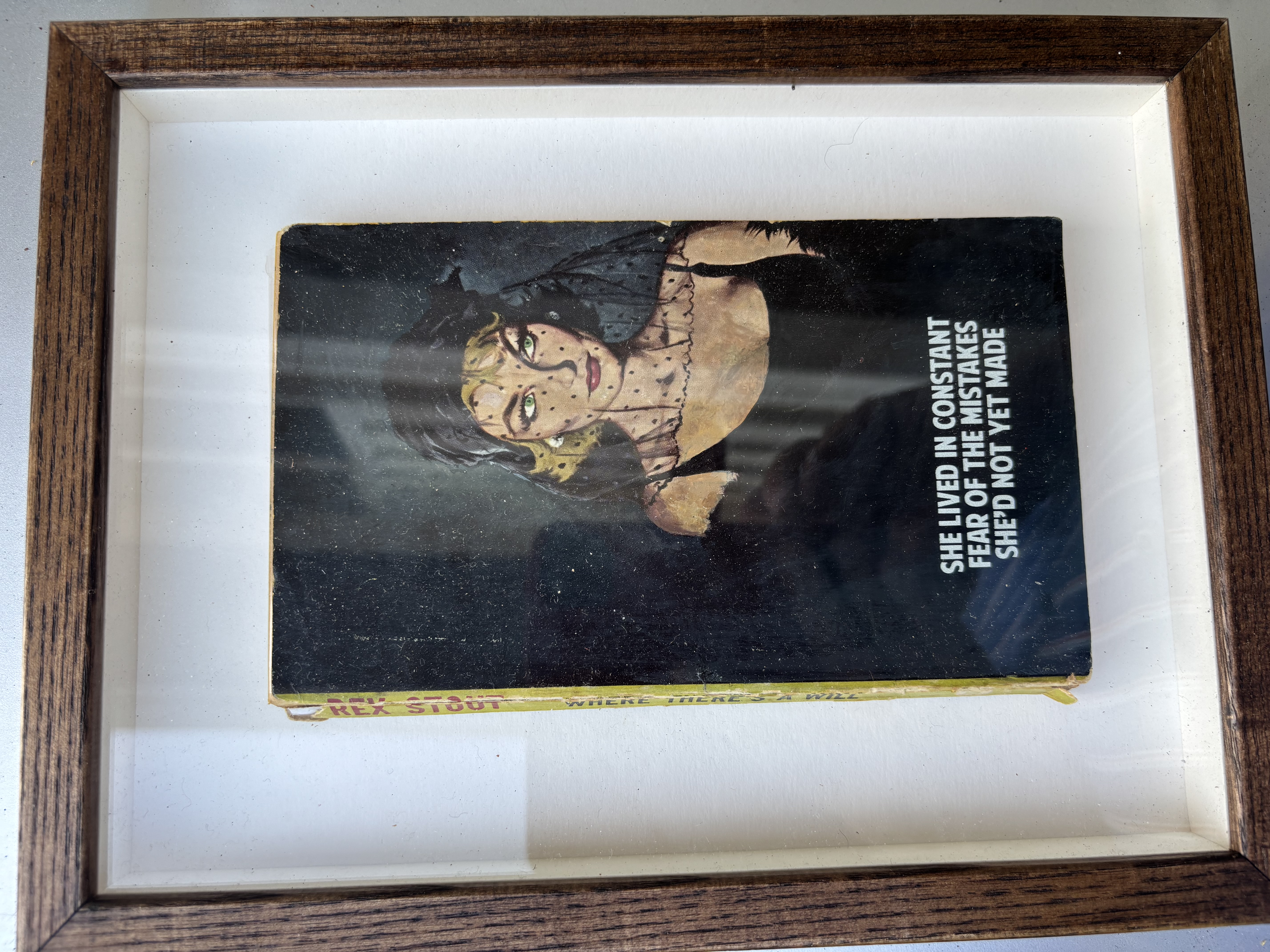 The Connor Brothers Hand Painted Rare Book Fear of Mistakes Free Post In UK Artists Framing