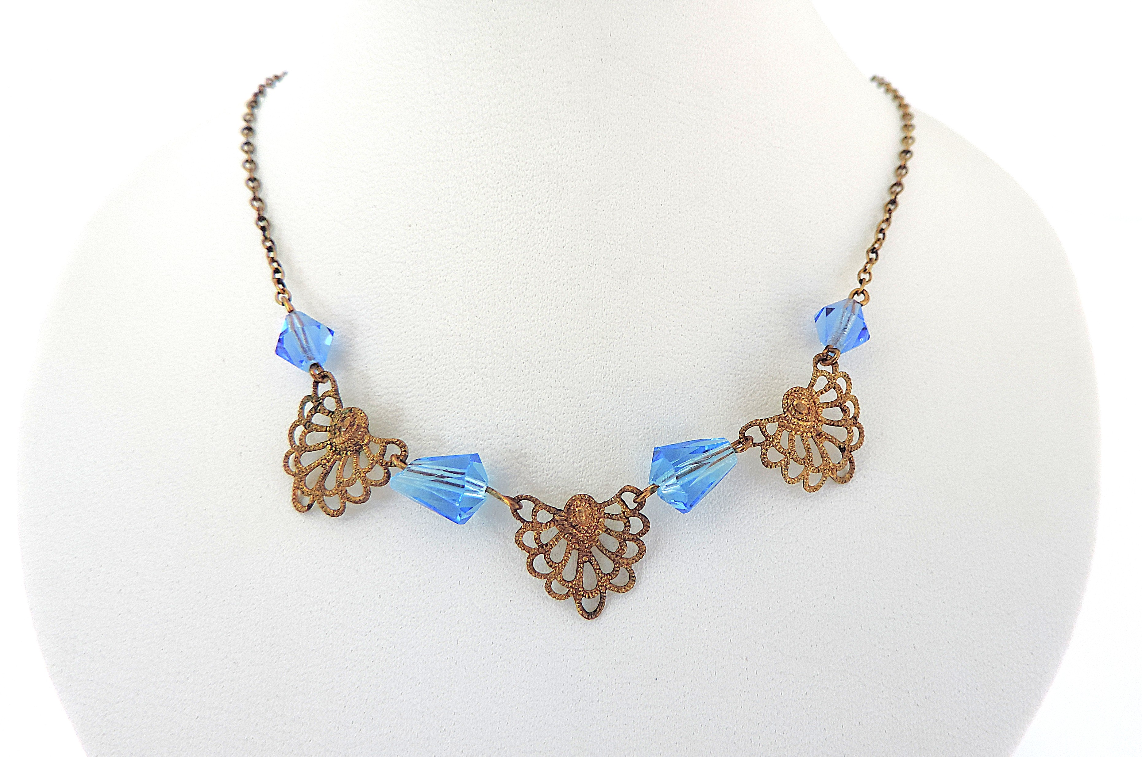Vintage Art Deco Necklace circa 1930's