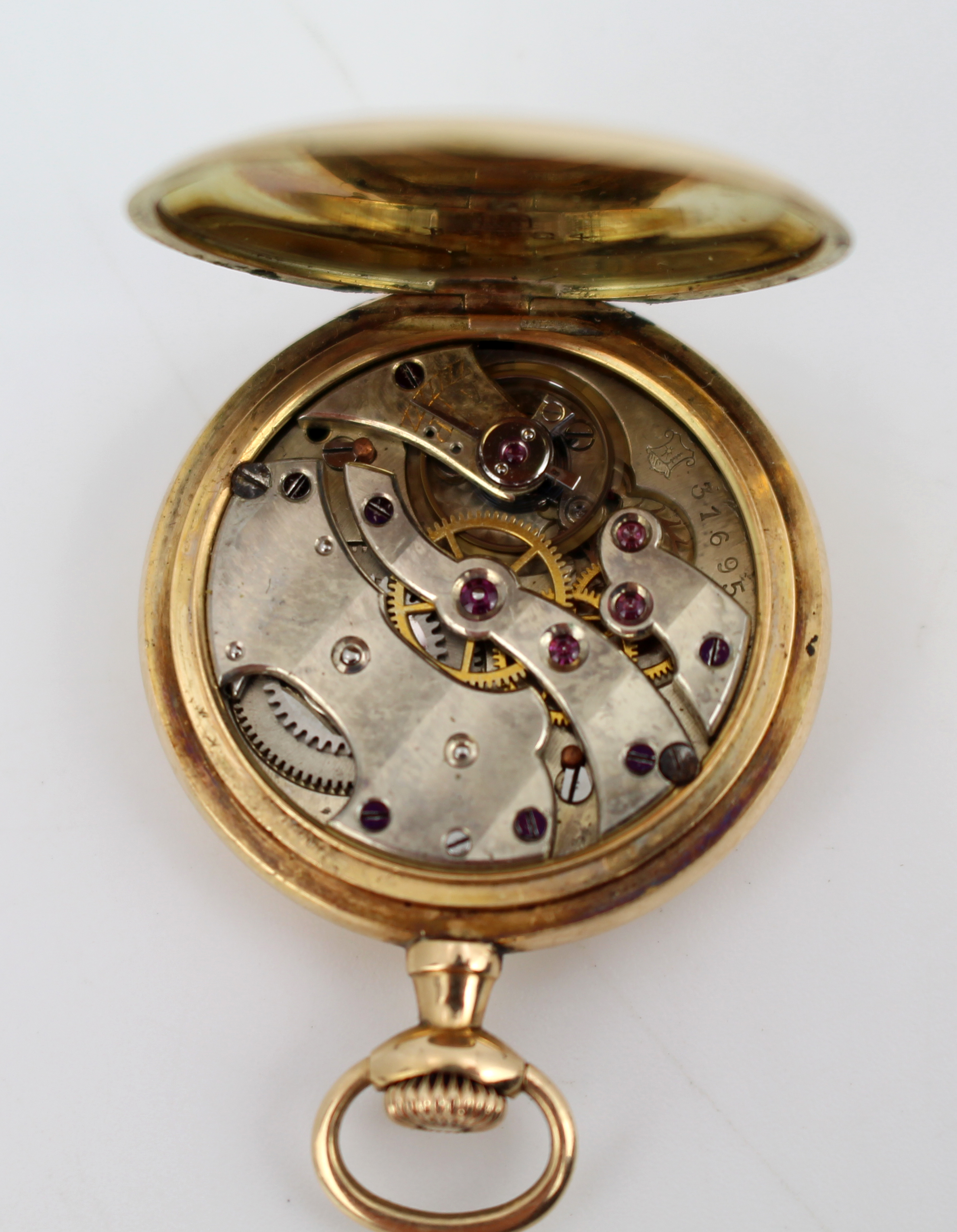 Fine 14ct Gold Pocket Watch by August Ericsson, St Petersburg c.1890