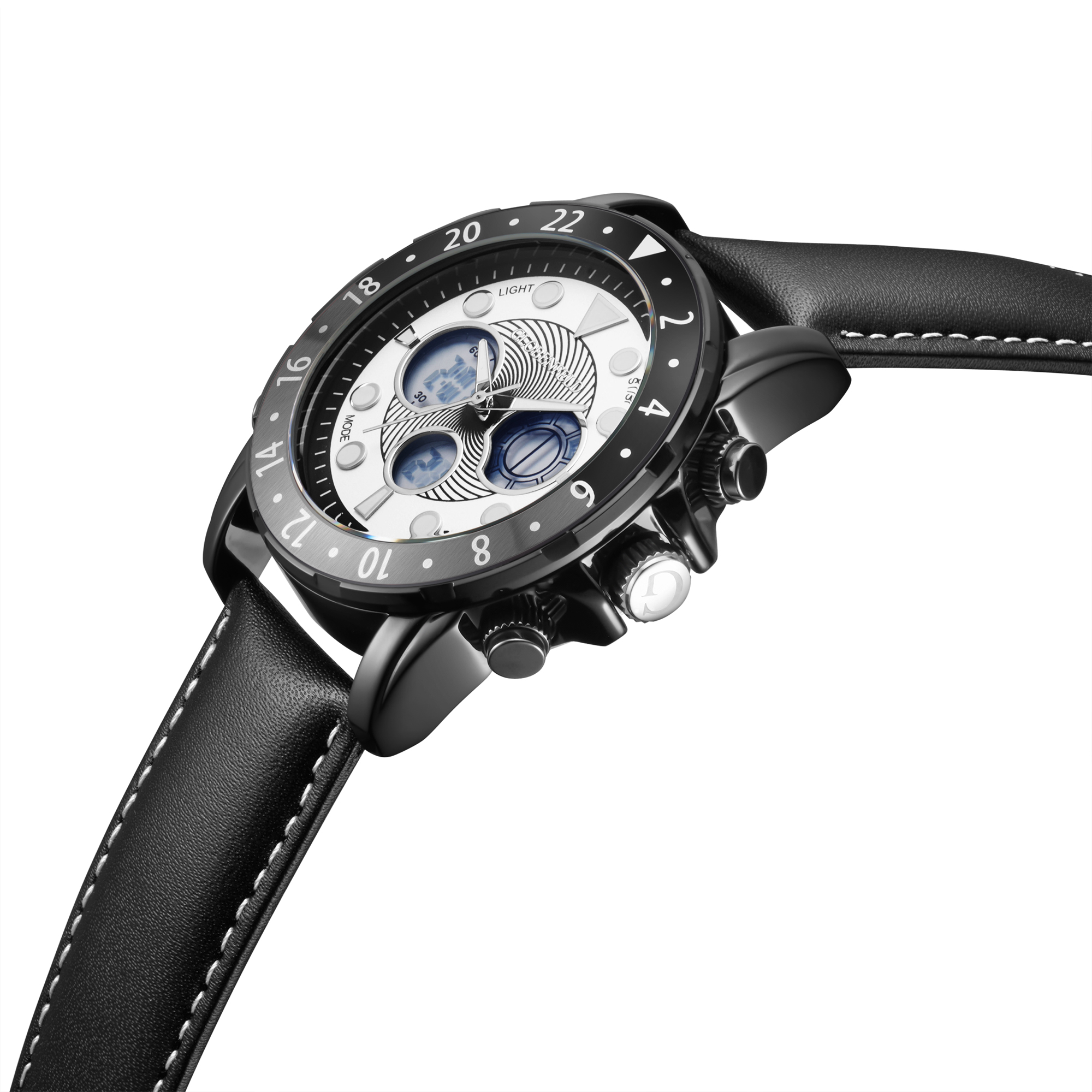 Hand Assembled Globenfeld Limited Edition Mirage White Watch - Free Delivery & 5 Year Warranty