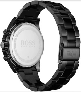 Hugo Boss 1513754 Men's Hero Lux Sport Black Bracelet Chronograph Watch