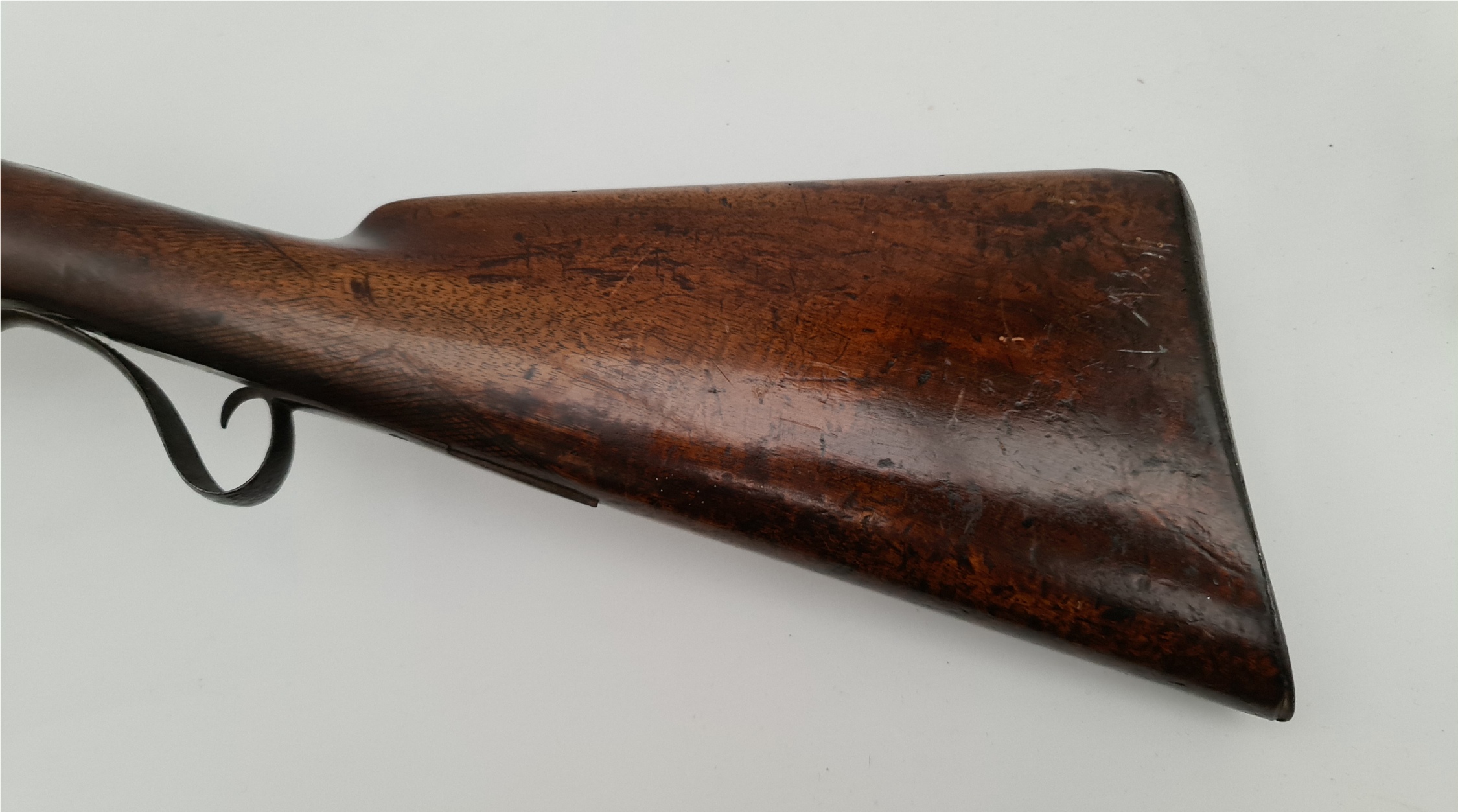Antique Percussion Musket Whitmore Wolfe Duff & Co