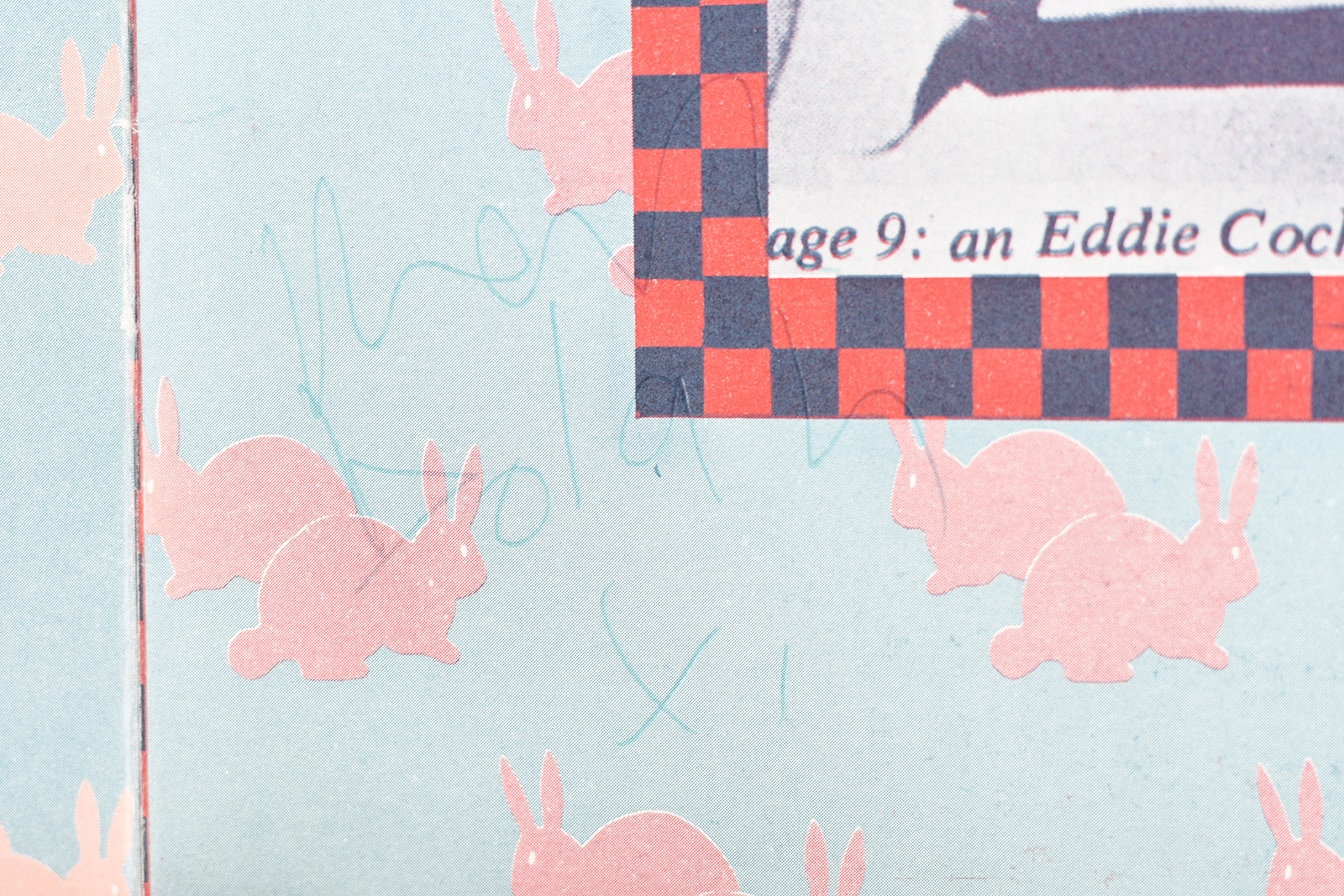 MARC BOLAN Original signature