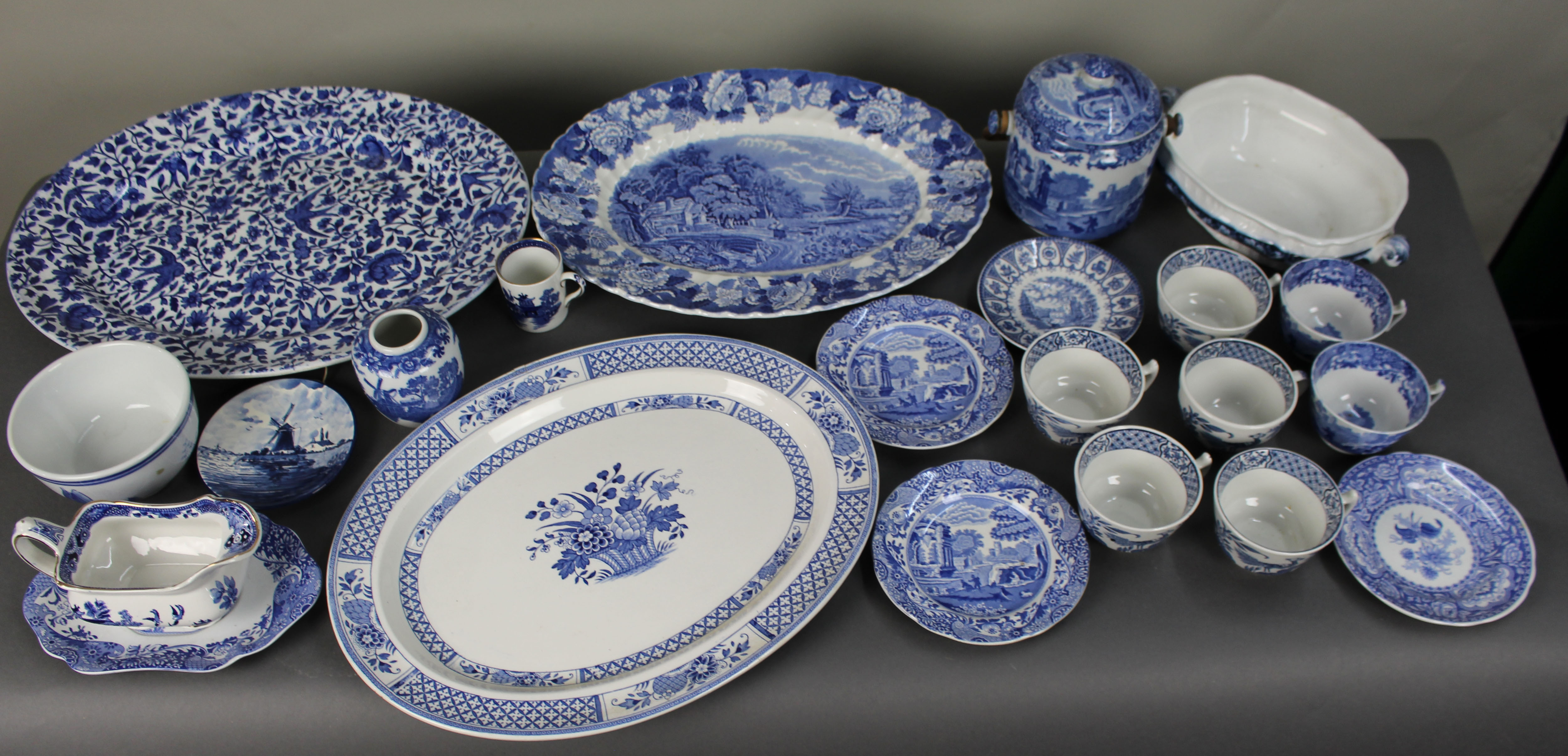Collection of Blue & White