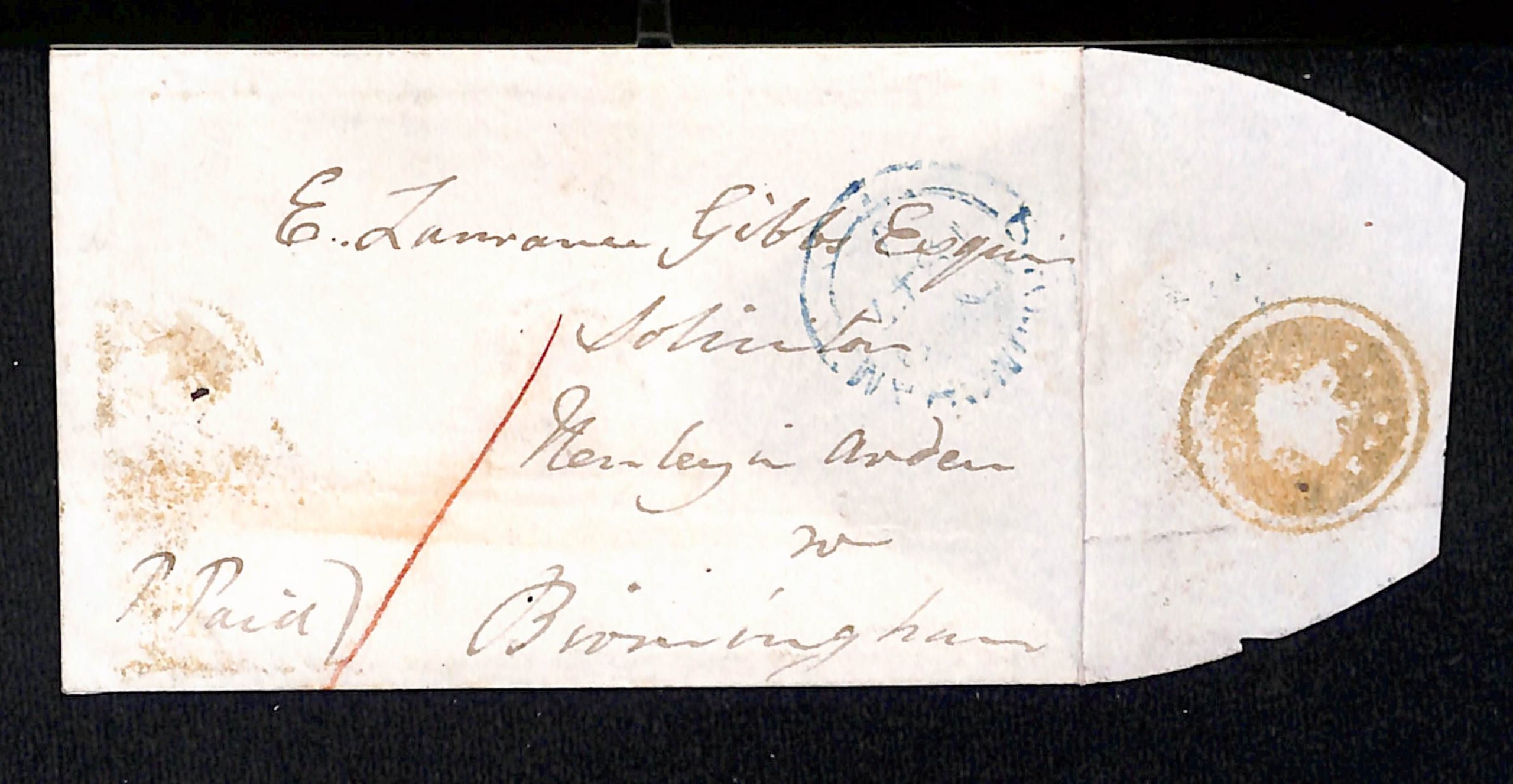 G.B. - Warwickshire 1847 (May 9)