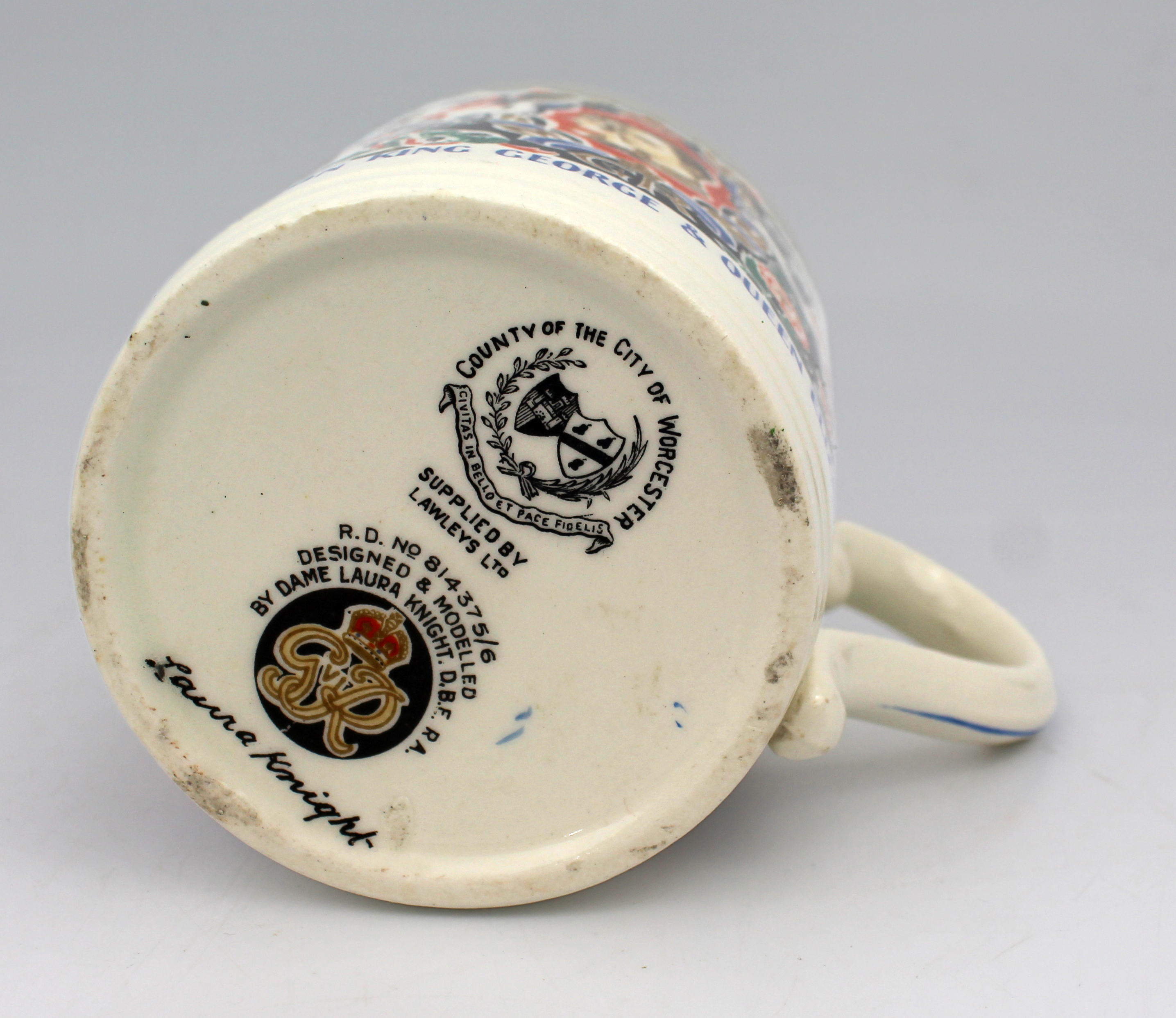Dame Laura Knight Coronation Tankard