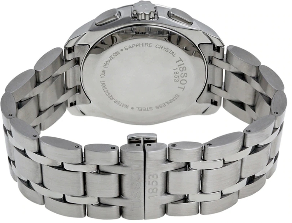 TISSOT T035.617.11.051.00 Men's Couturier Quartz Chronograph Watch