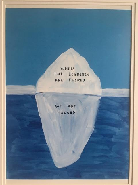 David Shrigley OBE (b 1968) ‘I Hate Humans & 3 Others’, Shrig Mini Series Offset Lithograph, Framed