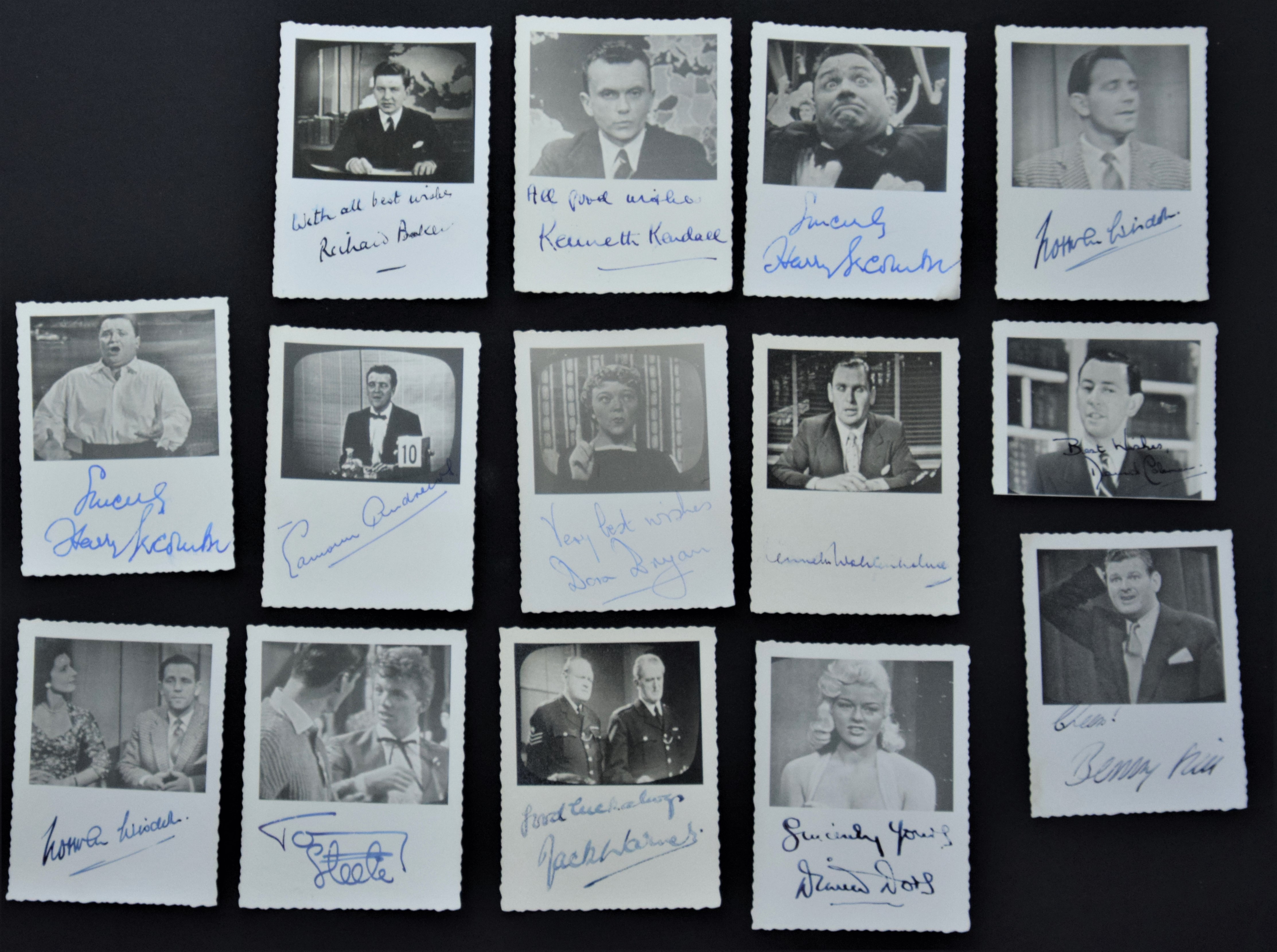 Televisions Early Stars Original Signatures