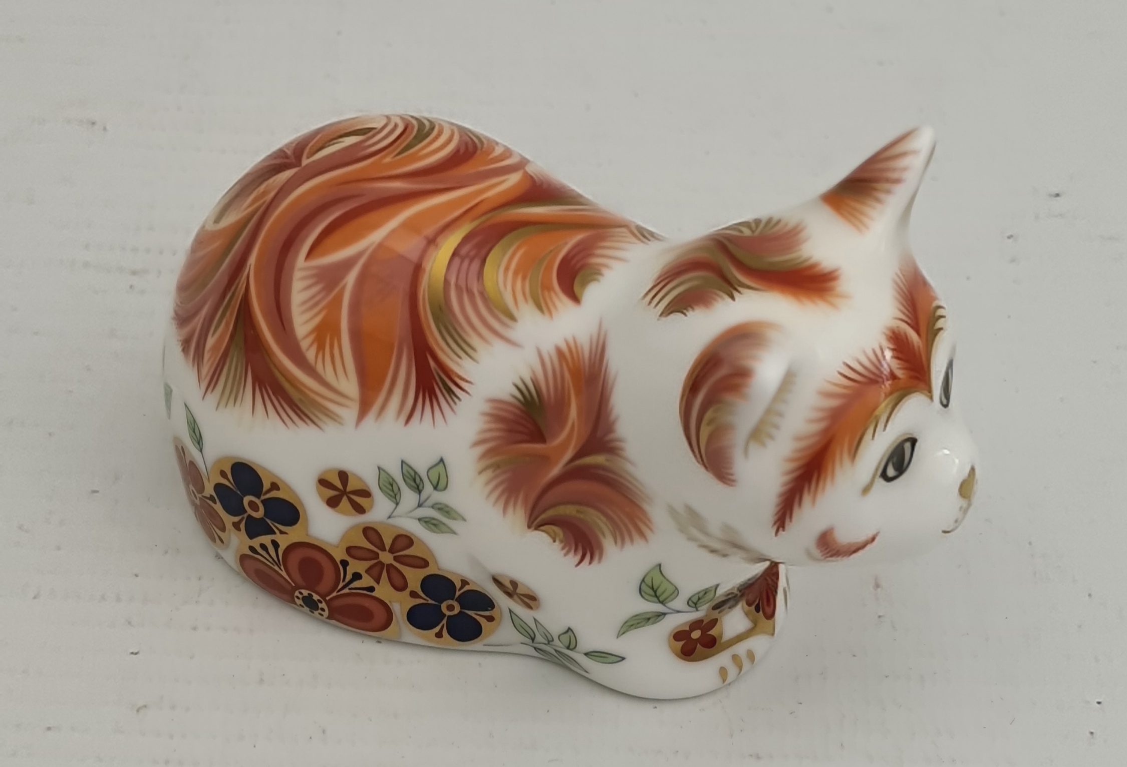Royal Crown Derby Spice Kitten 2010 Paperweight