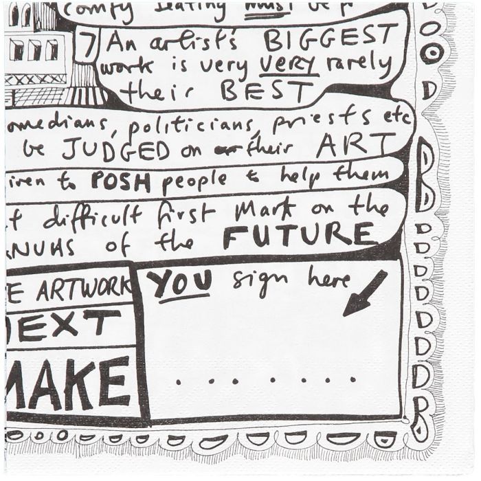 Sir Grayson Perry RA Red Alan Manifesto, Open Edition Framed Free Post Worldwide