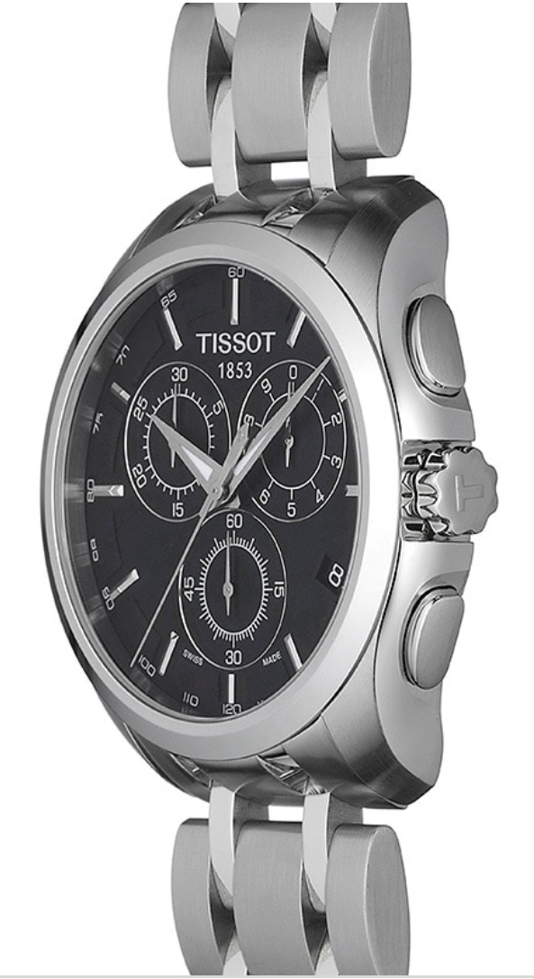 TISSOT T035.617.11.051.00 Men's Couturier Quartz Chronograph Watch