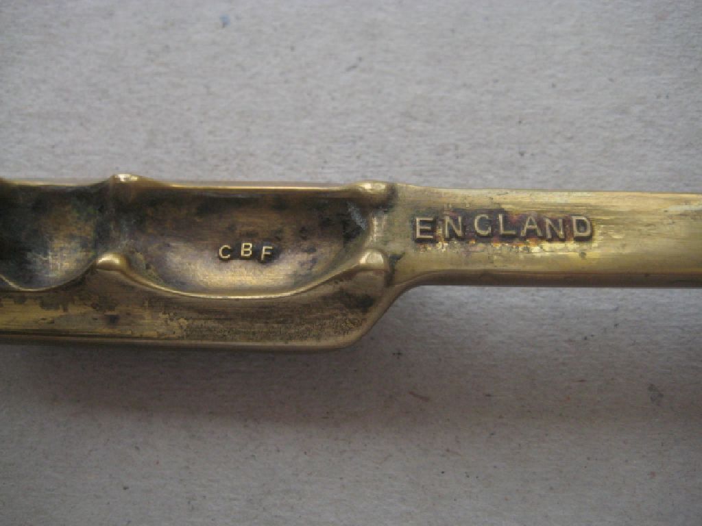 Vintage Brass Nutcracker - William Shakespeare Birth Death 1564-1616