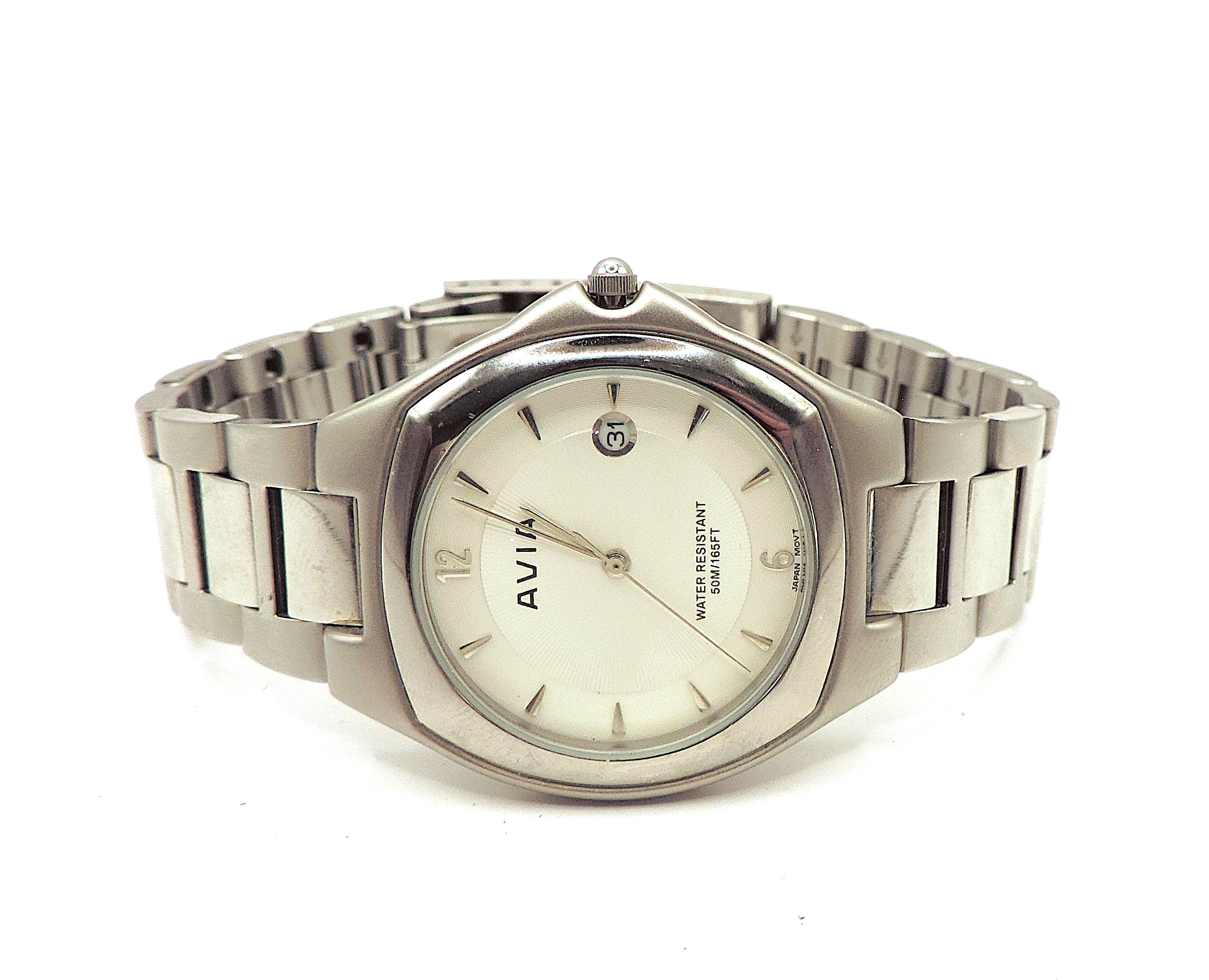 Men's AVIA Quartz Bracelet Watch #103902 - New Battery