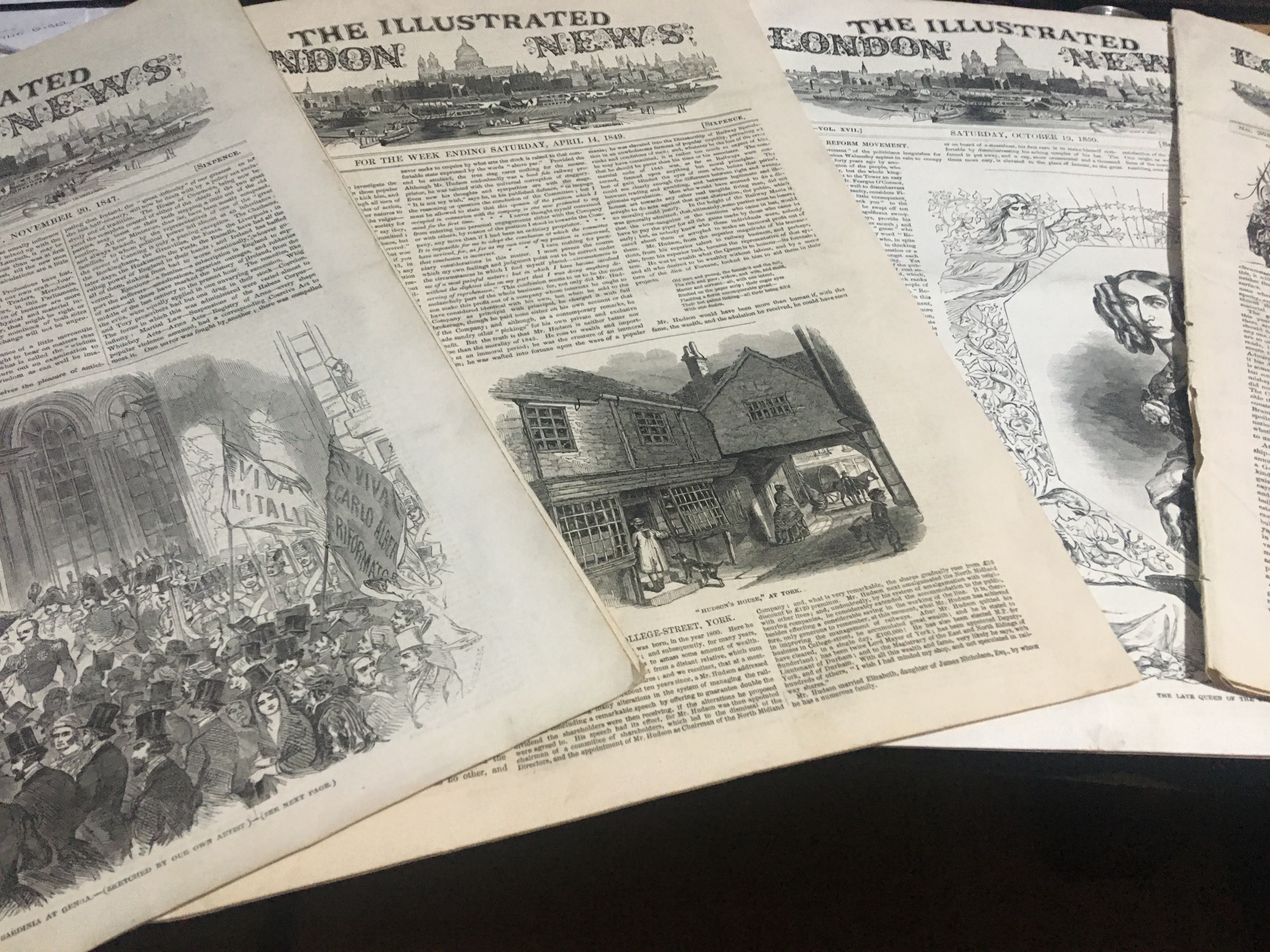 25 Mixed Victorian Editions Illustrated London News 1847 1849 1850A Fantastic Collection Of 25 Mixed