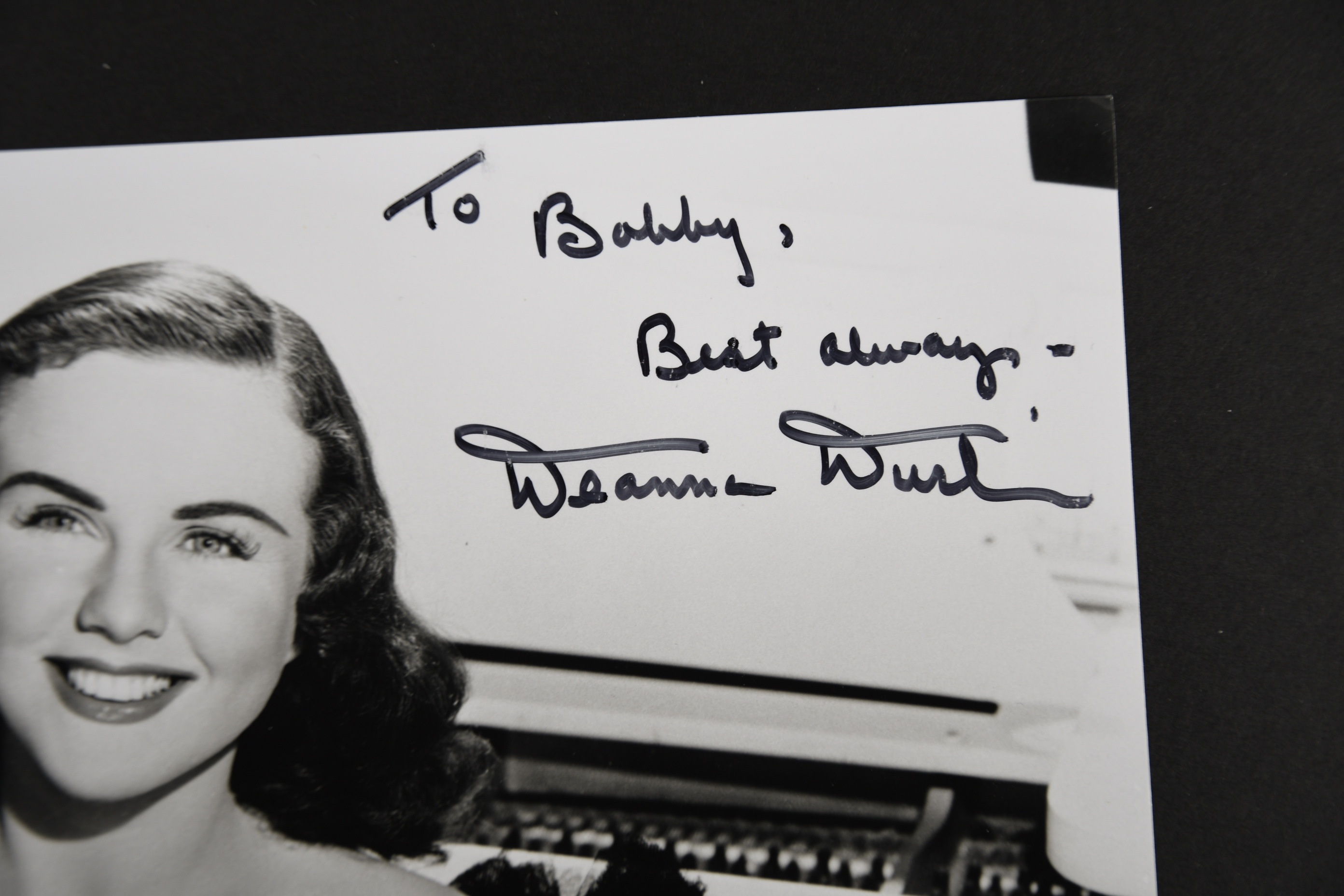 DEANNA DURBIN Original signature