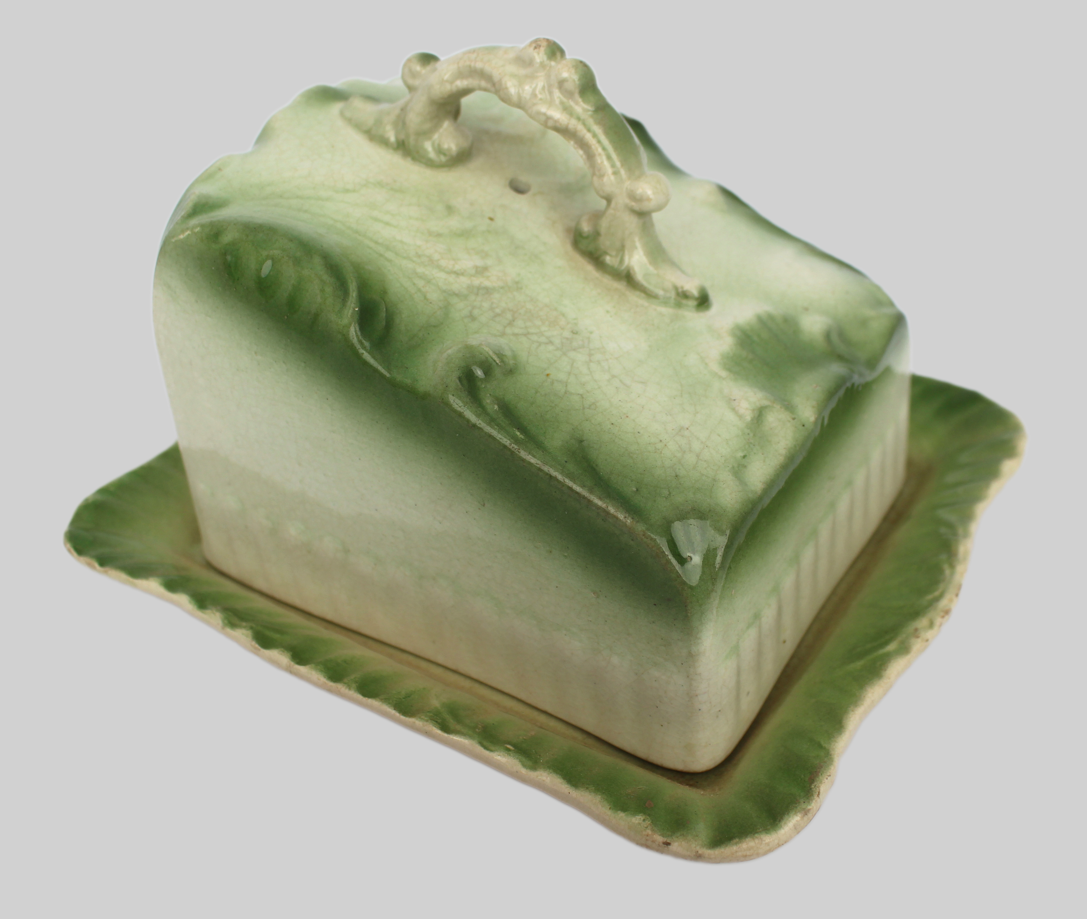 Antique Victorian English Cheese Dish