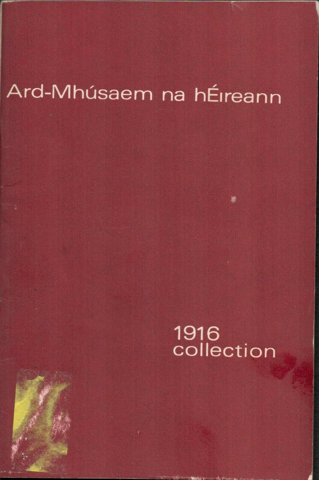 1966 Rare Exhibition Guide 50th Anniversary The Easter Rising 1916Original Rare 18-Page Guide To The