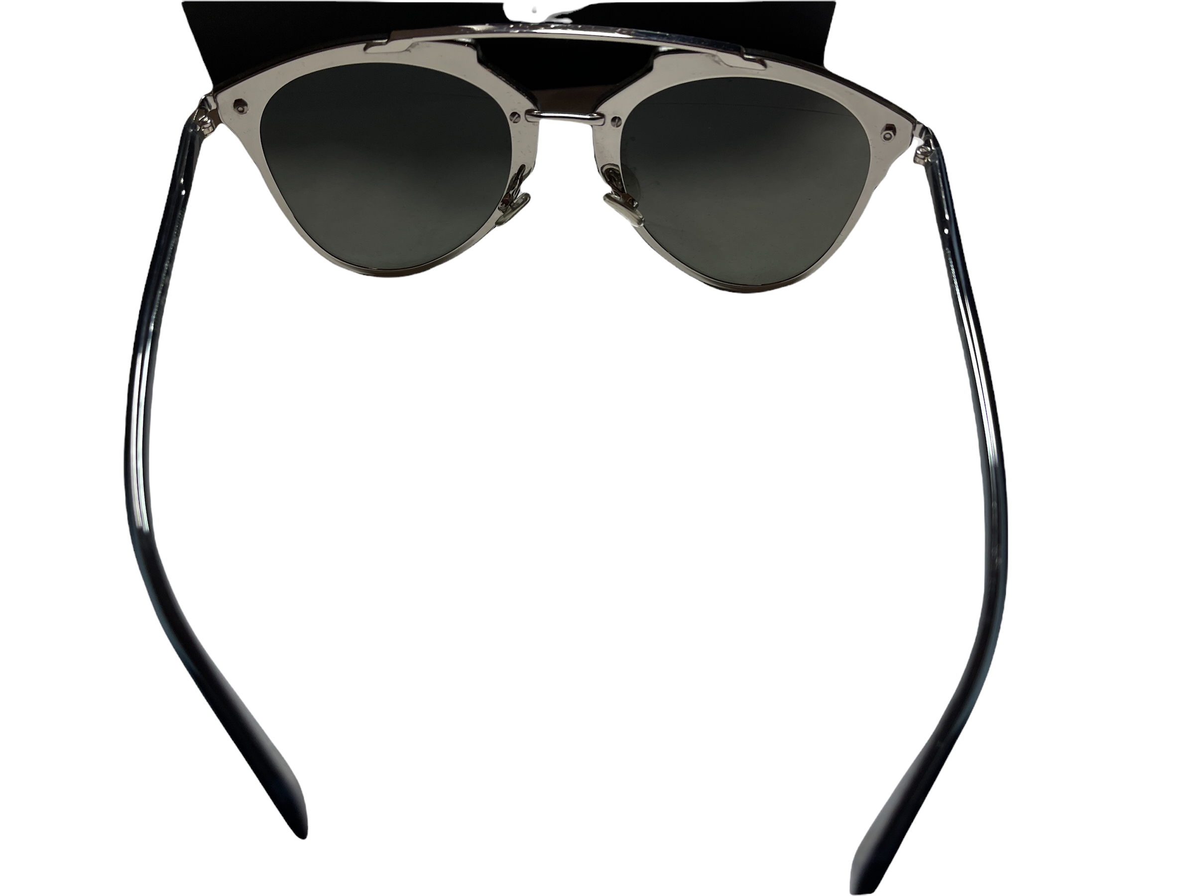 Pair of Christian Dior Mirrored Sunglasses With Case/Outer Box/Papers and Cleaning Cloth.