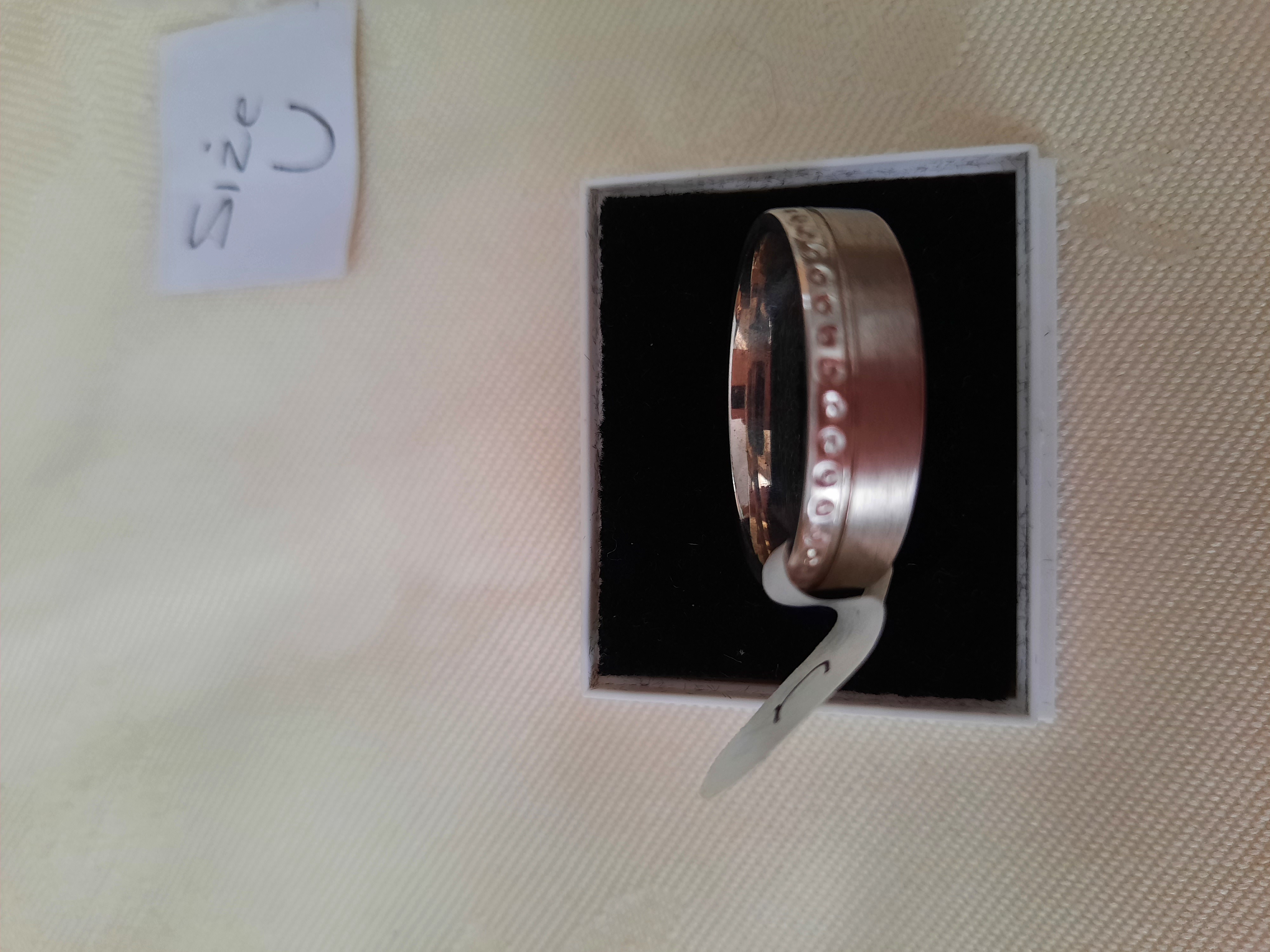Sterling Silver 6 mm men's wedding band RRP £99