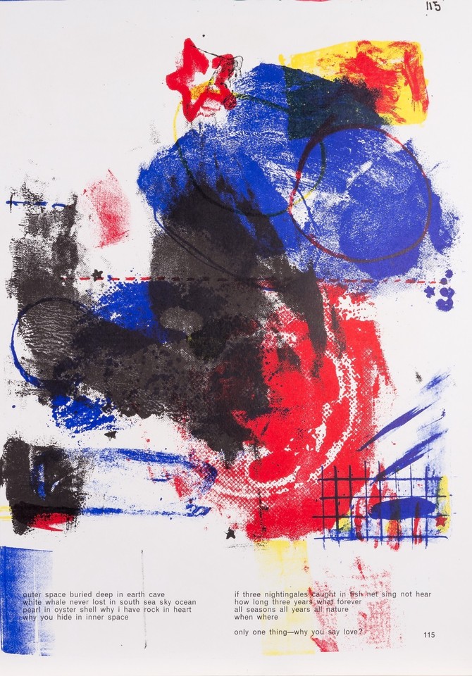 Robert Rauschenberg (1925-2008) From One Cent Life 1964