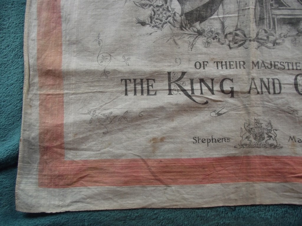 Commemorative Handkerchief - Royal Visit To Salford July 13th 1905