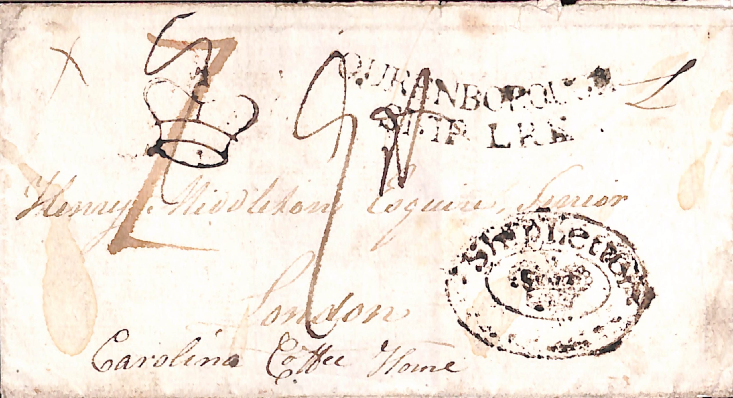 G.B. - Ship Letters - Queenborough 1800