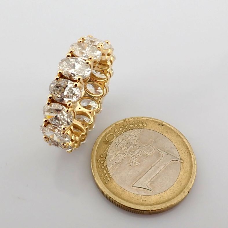 Oval Cut Lab-Grown Diamond Ring - 8 Total Carat (MDI Certified)
