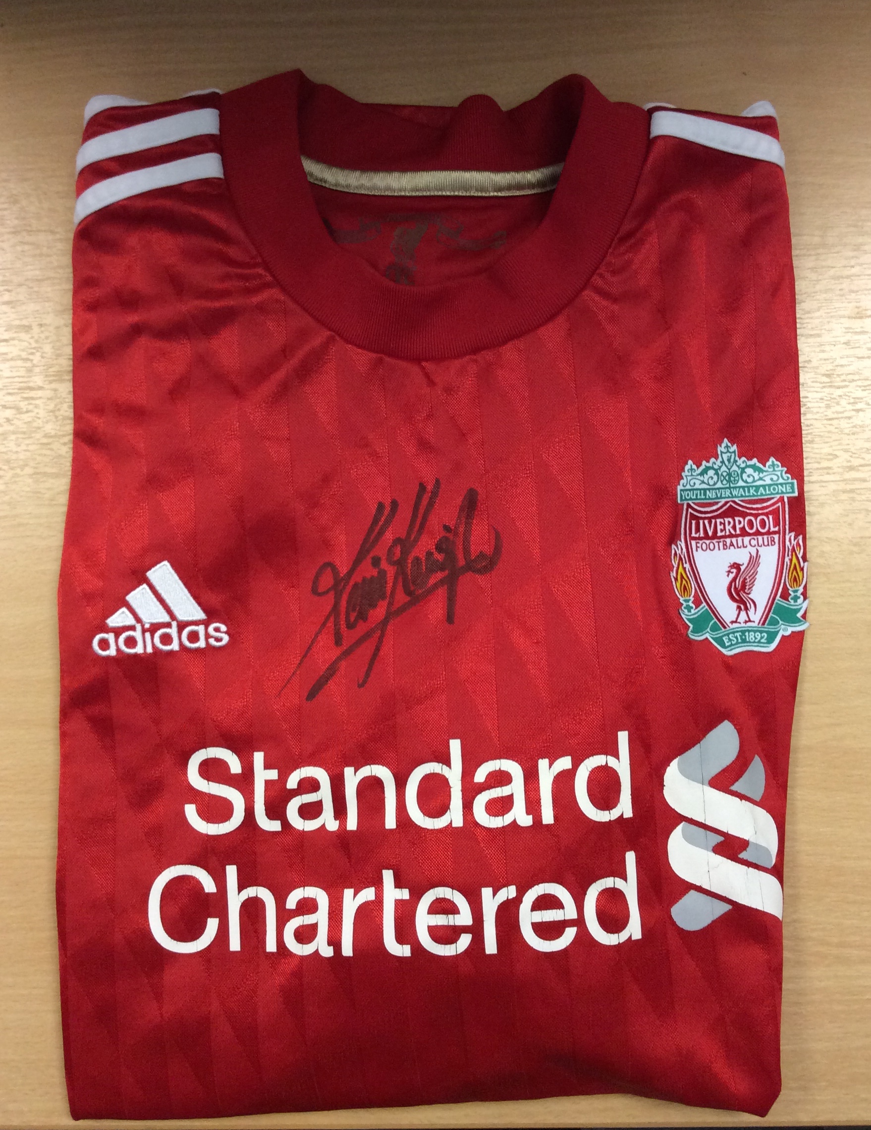 Kevin Keegan Liverpool Signed Shirt