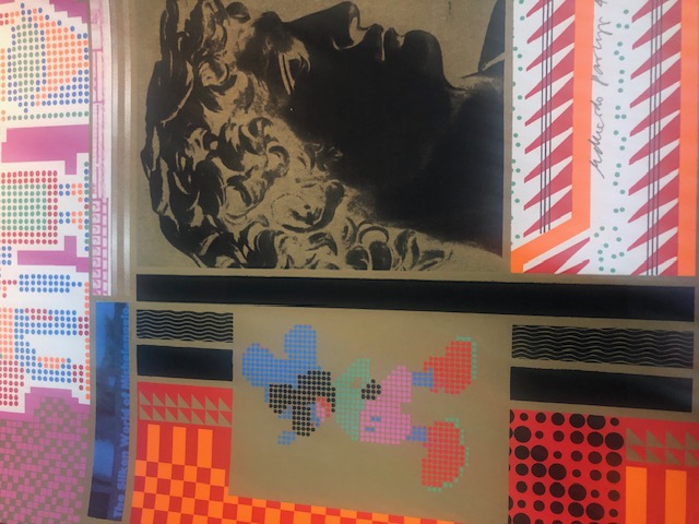 Sir Eduardo Paolozzi (1924-2005) Hand Signed and Numbered. Moonstrips Empire News Series.