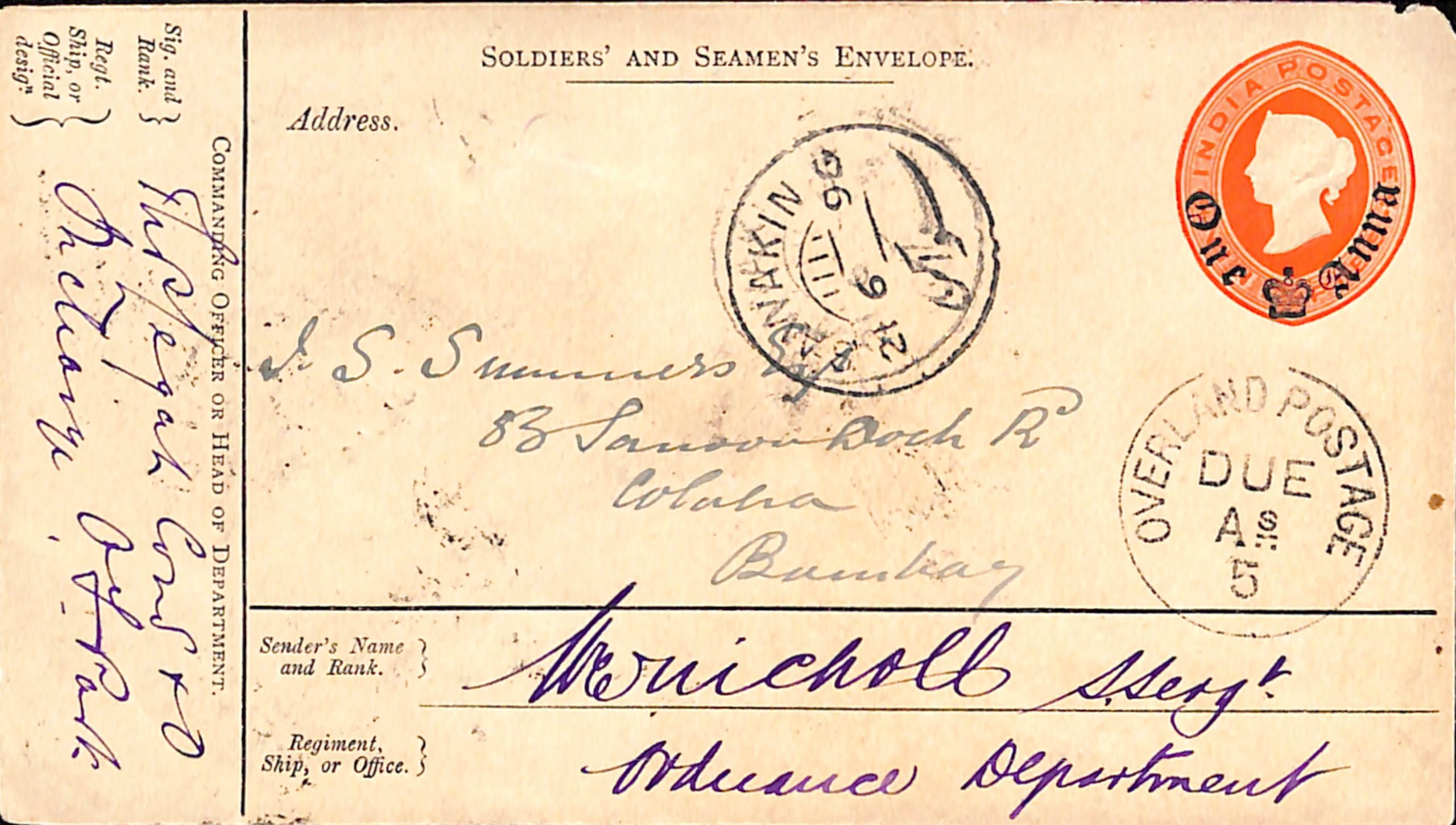 Sudan 1896 (June 21)