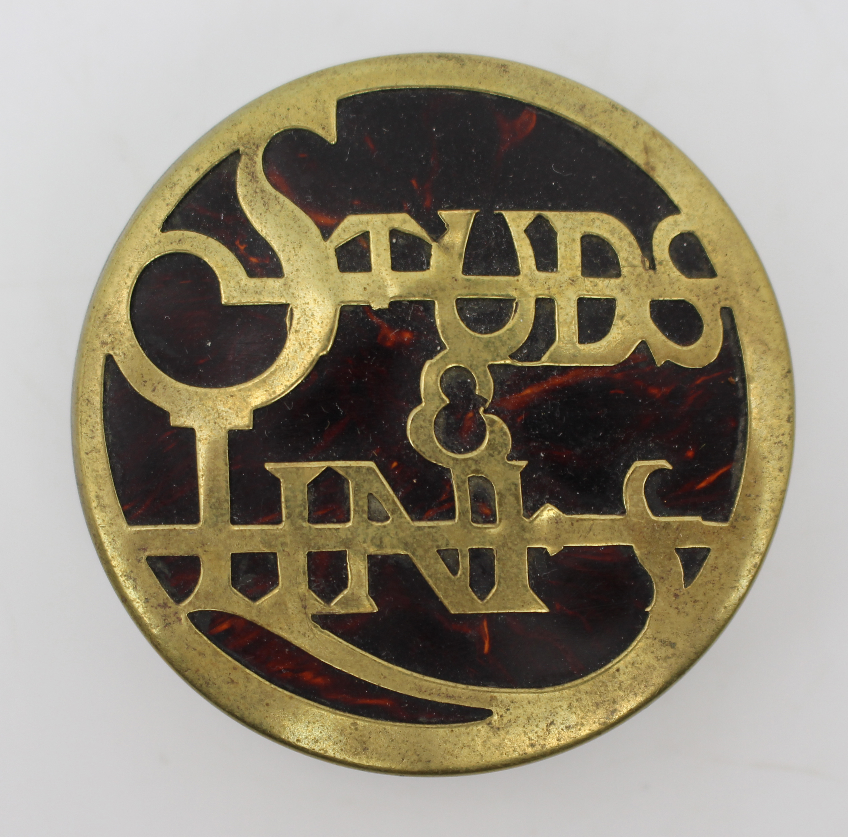 Early 20th Century Gentleman's Studs & Links Box