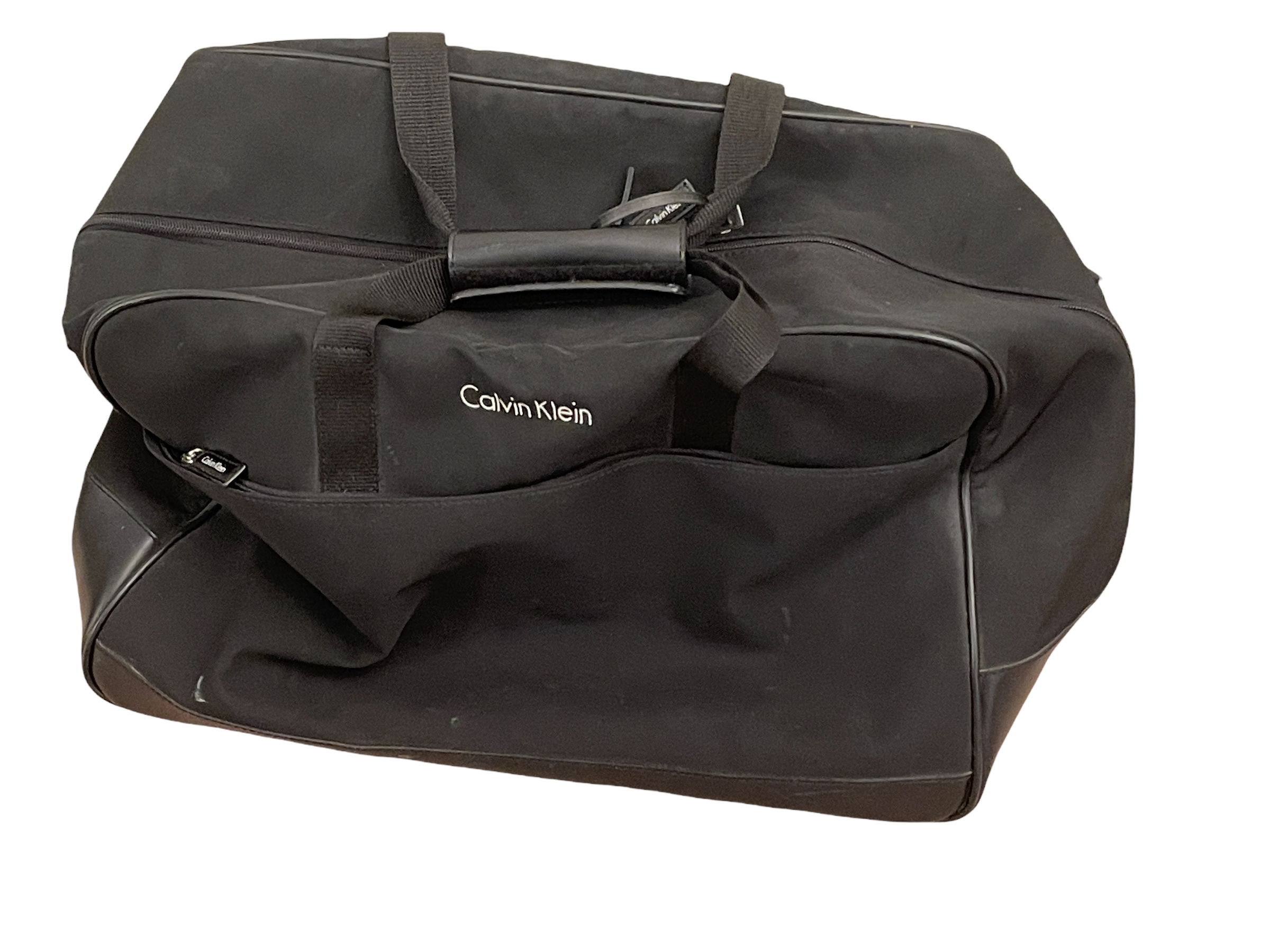 Calvin Klein Holdall Luggage. No Reserve Lost Luggage from our Private Jet Charter.