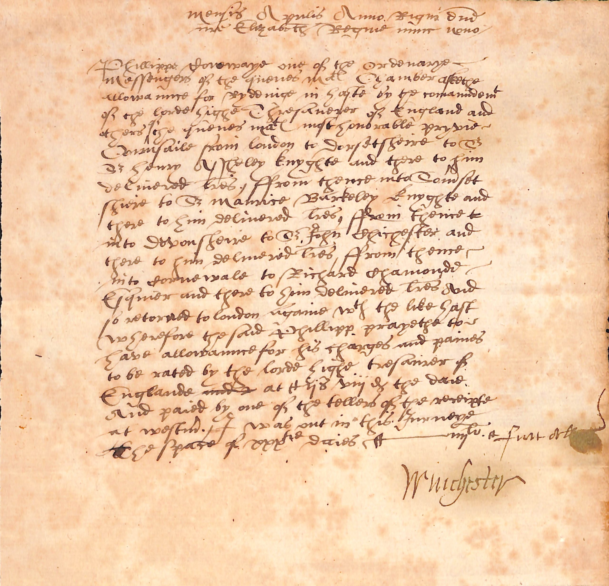 Great Britain London / Frees 1567 (April)