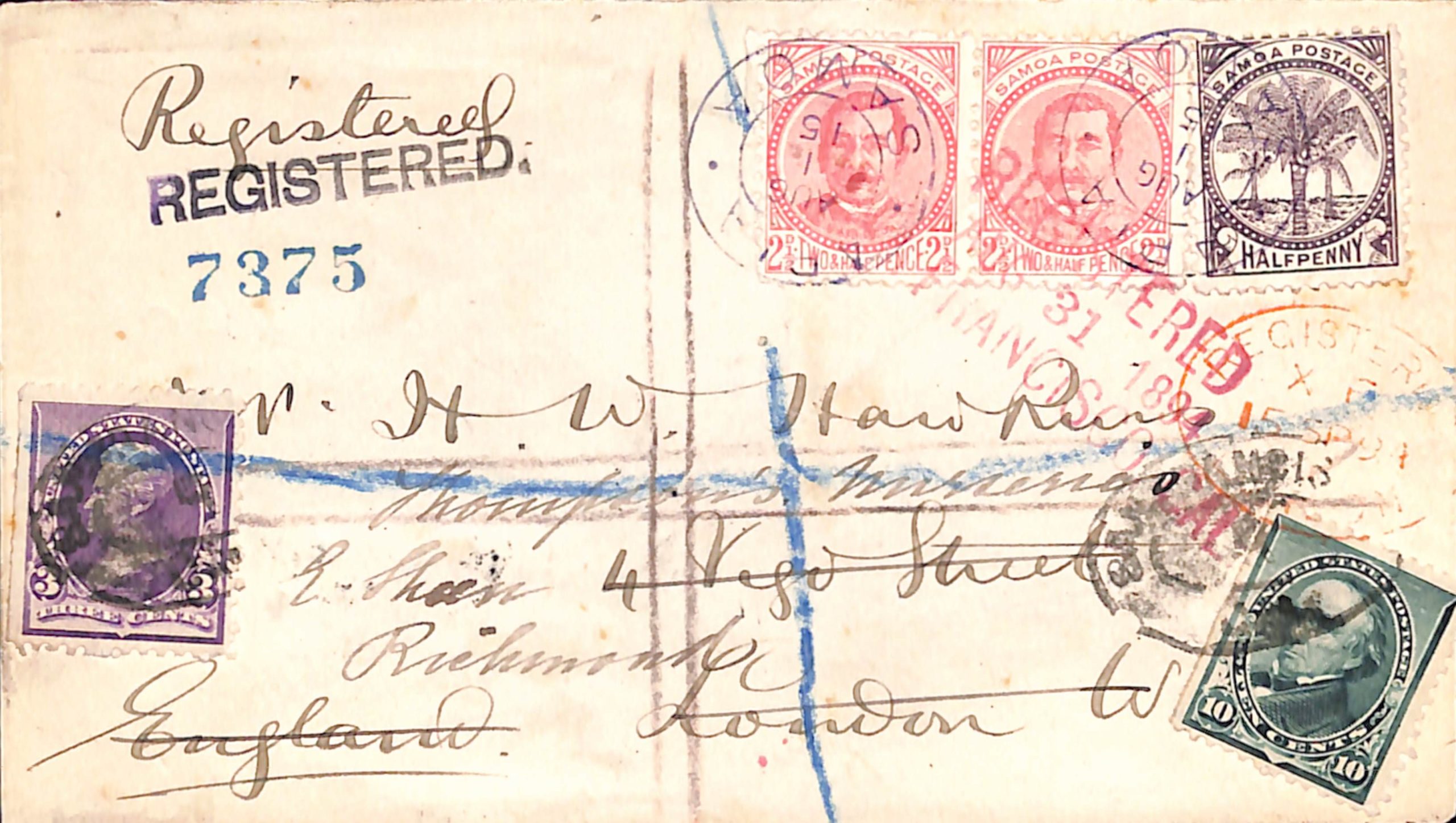 Samoa / USA 1894
