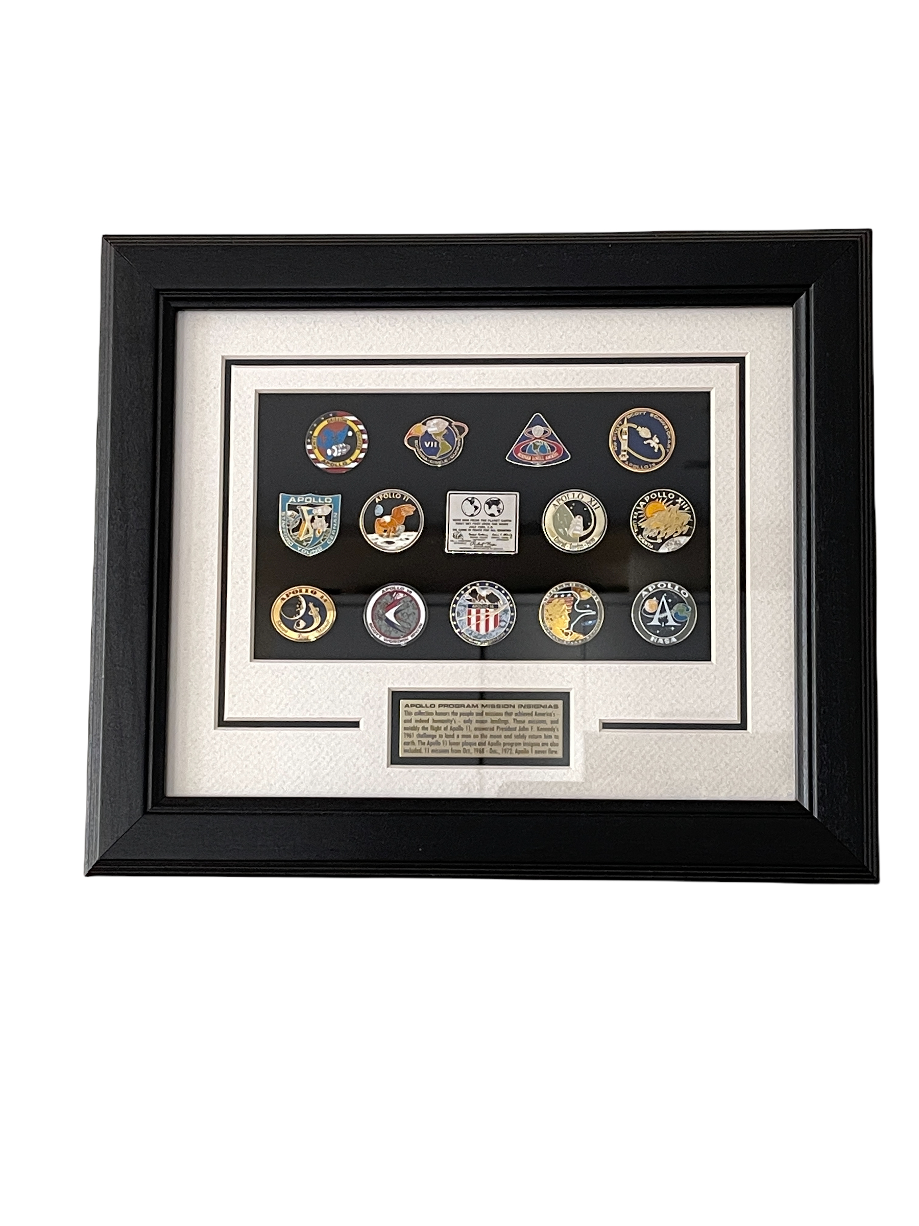 Official Nasa Staff issue Pin badges display NASA given to staff for the mission or retirement size