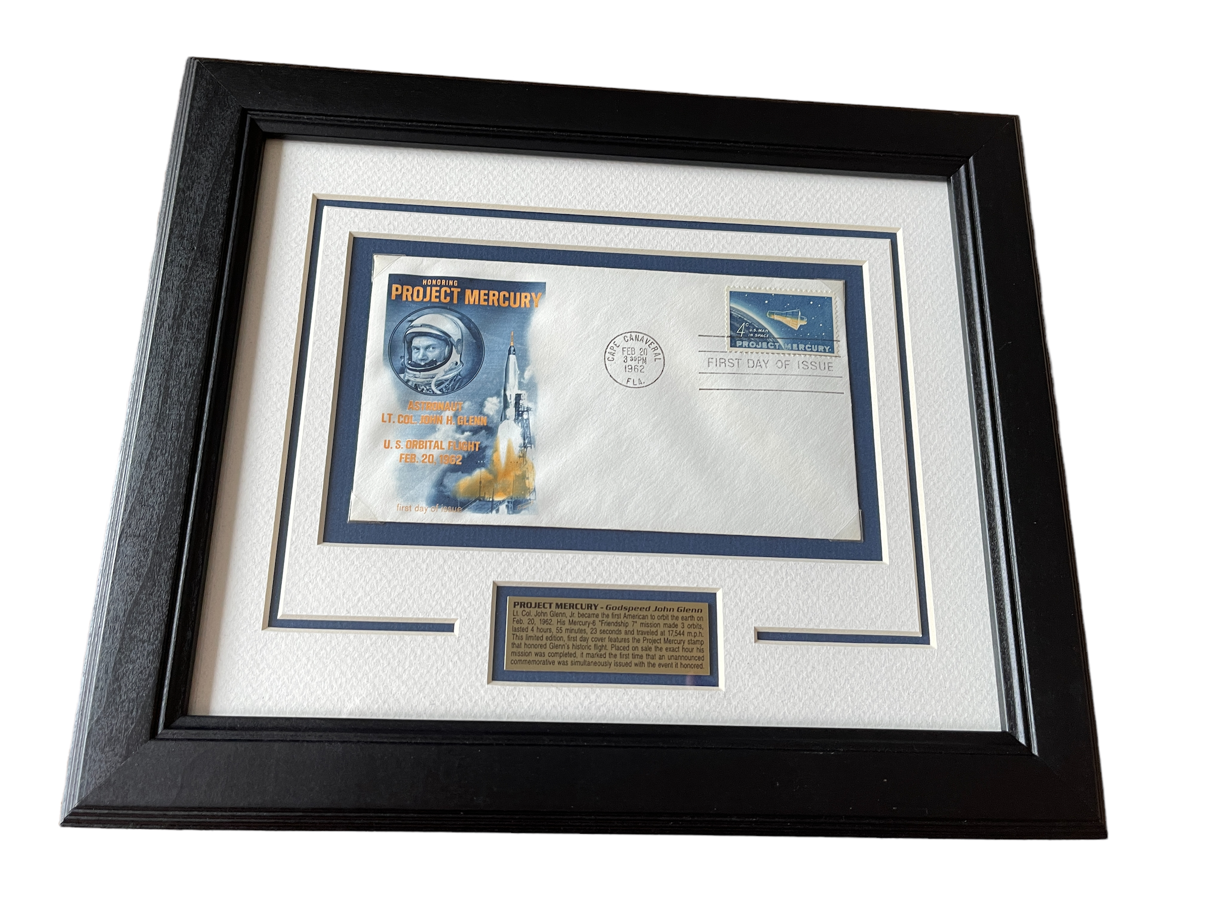 Honoring Project Mercury First Day Cover