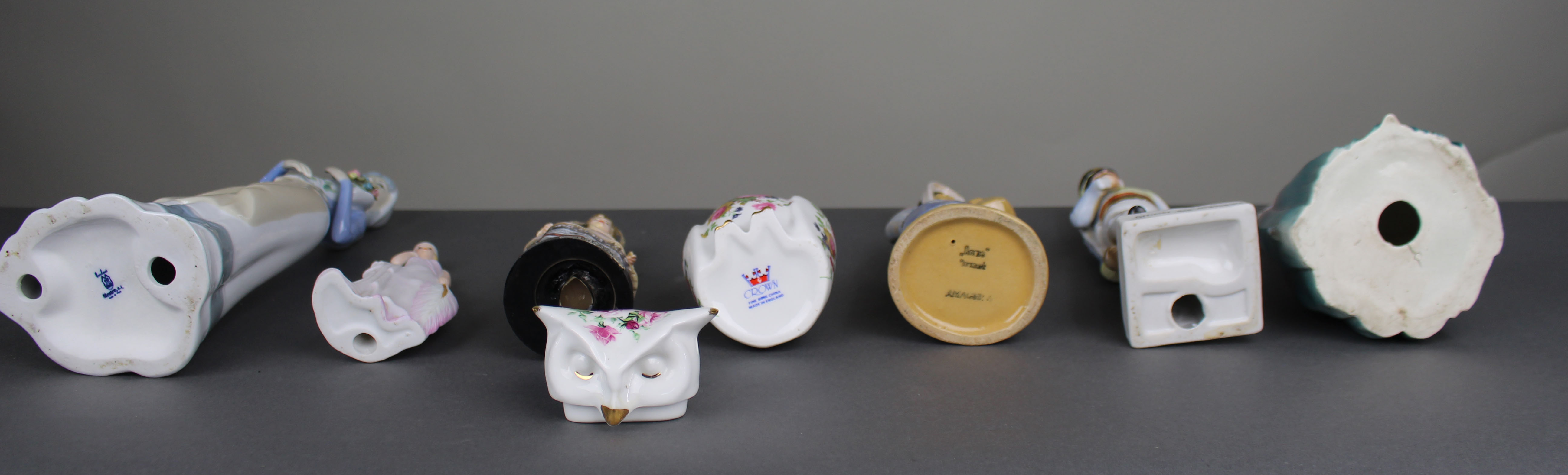 Collection of 7 Porcelain Figurines