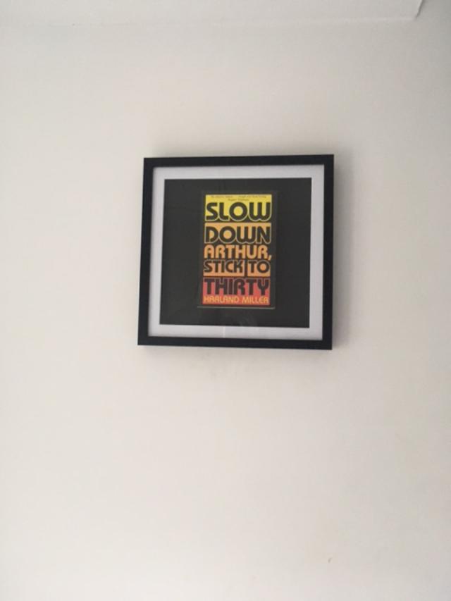 Harland Miller (b 1964) ‘Slow Down Arthur, Stick To Thirty’ Framed Classic Book, 2nd Edition, 2006