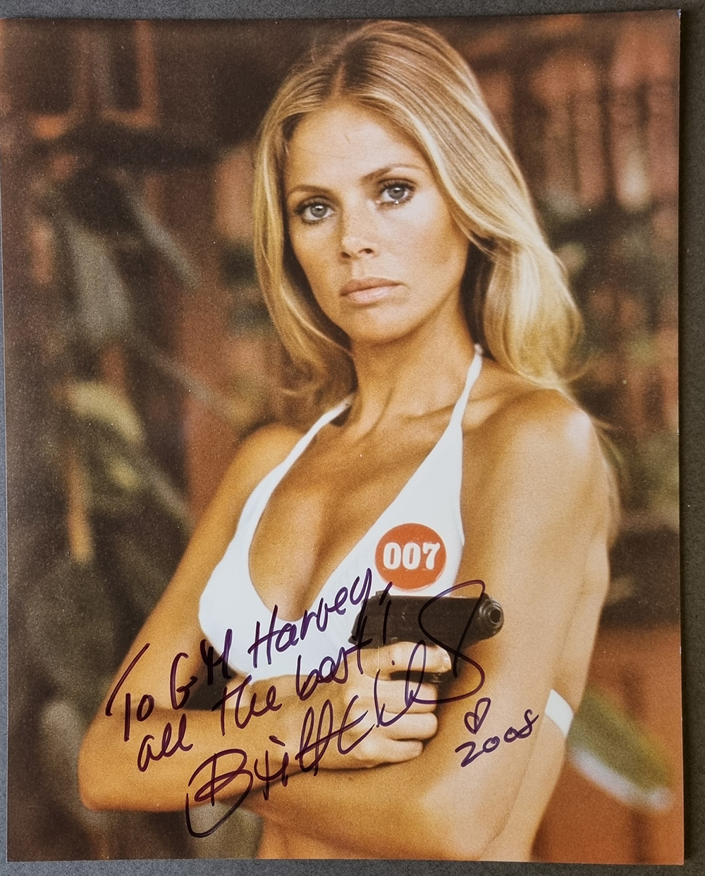 Britt Eckland Signed Photograph