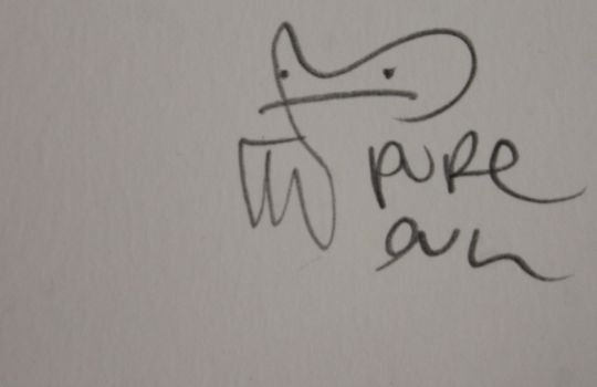 PURE EVIL(English 1968)‘Charlie Brown Fword’ (Juxtaposition of The Ford Car Company) Editiond Signed