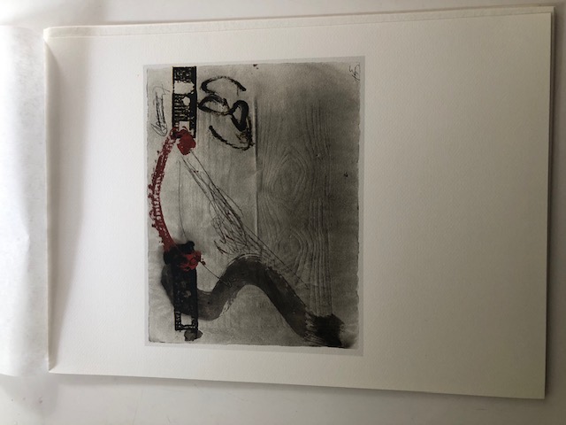 Antomi Tapies (1923-2012) Rare Lithograph 1988