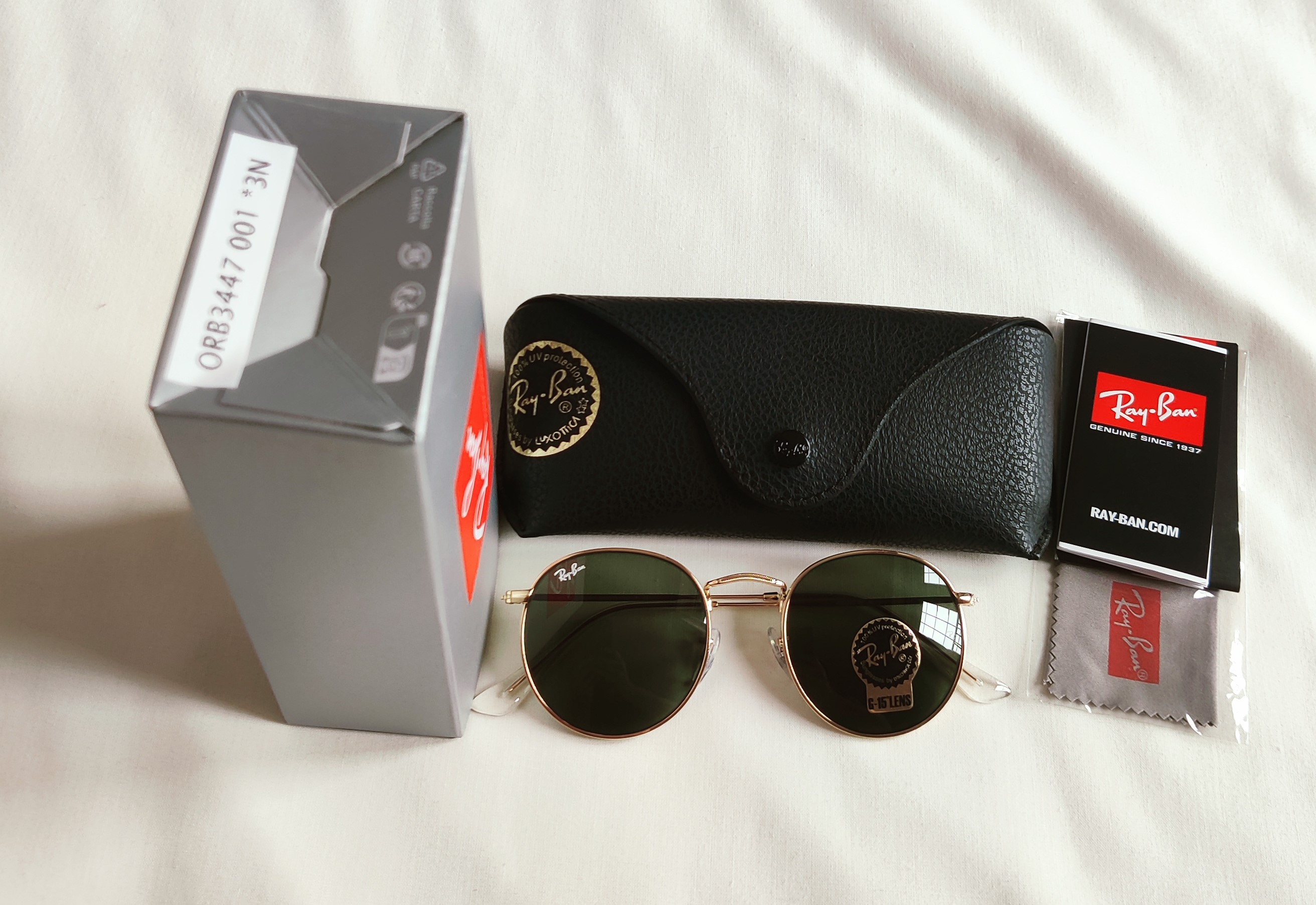 Ray Ban Sunglasses ORB3447 001 *3N